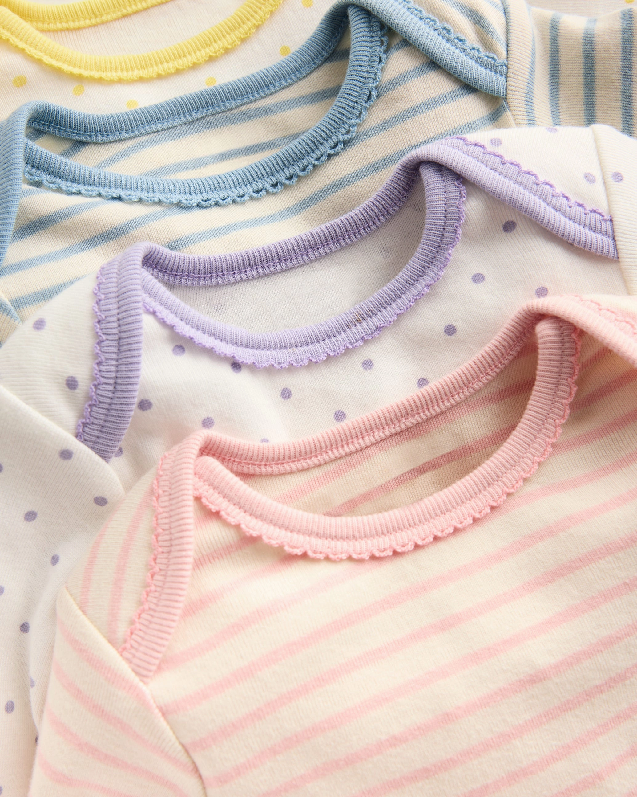 QuickDrySystem Breathable Tank 5-pack Bodies-Multi Ivory Spot/Stripe