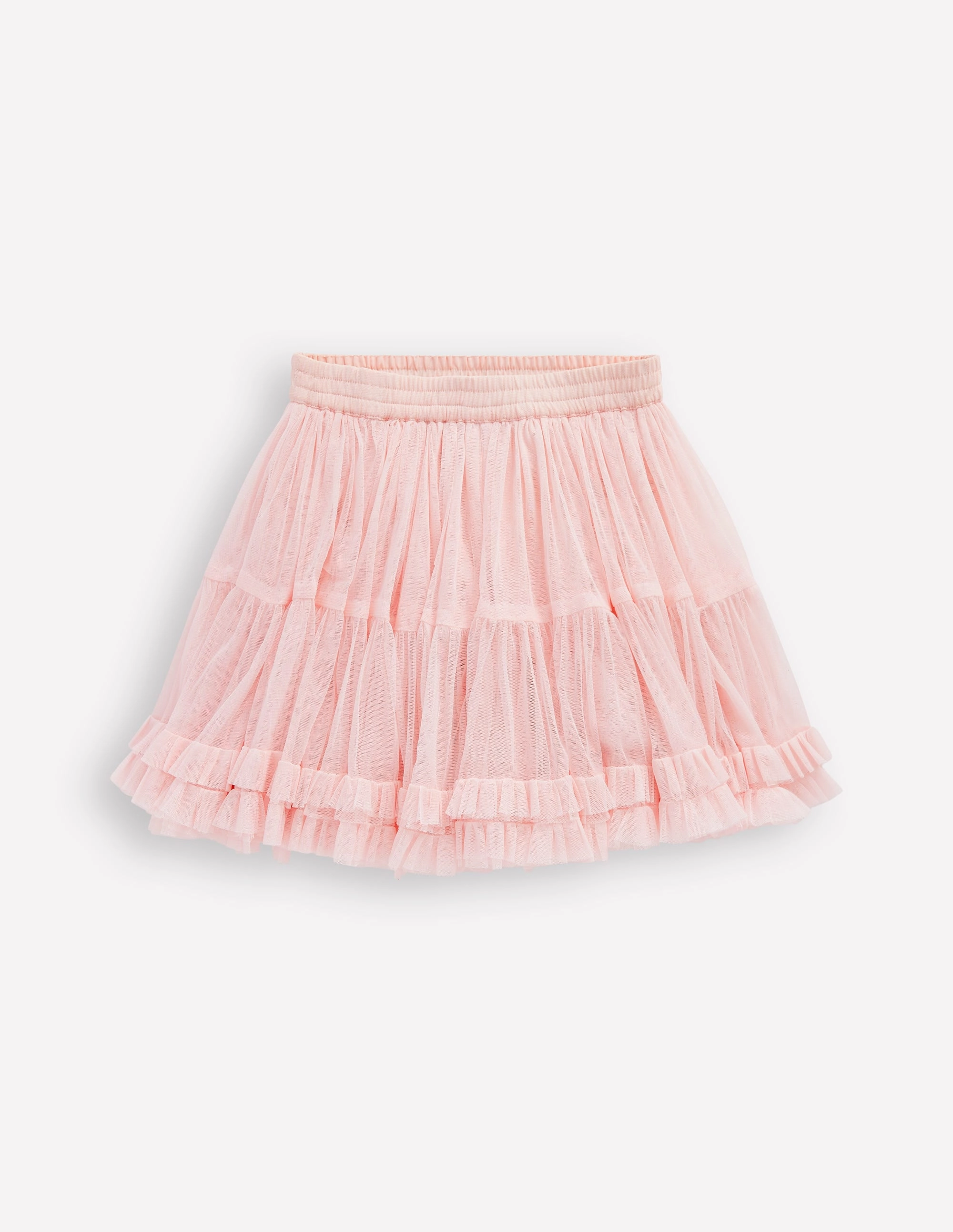 Tulle Ruffle Skirt-Pink Simple Comfort Reimagined Classic