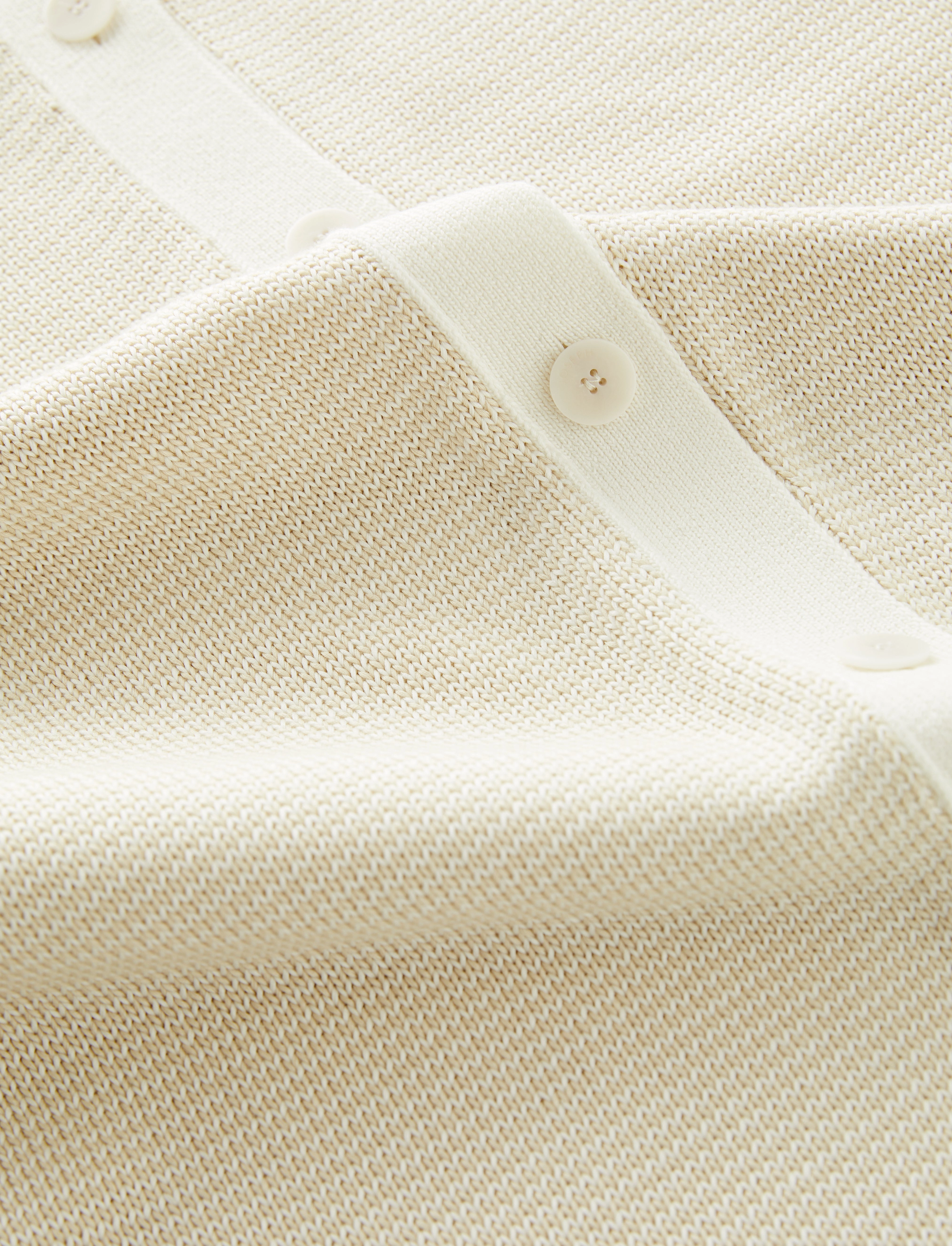 Micro Stripe Knit Skirt light colors Cozy Tones