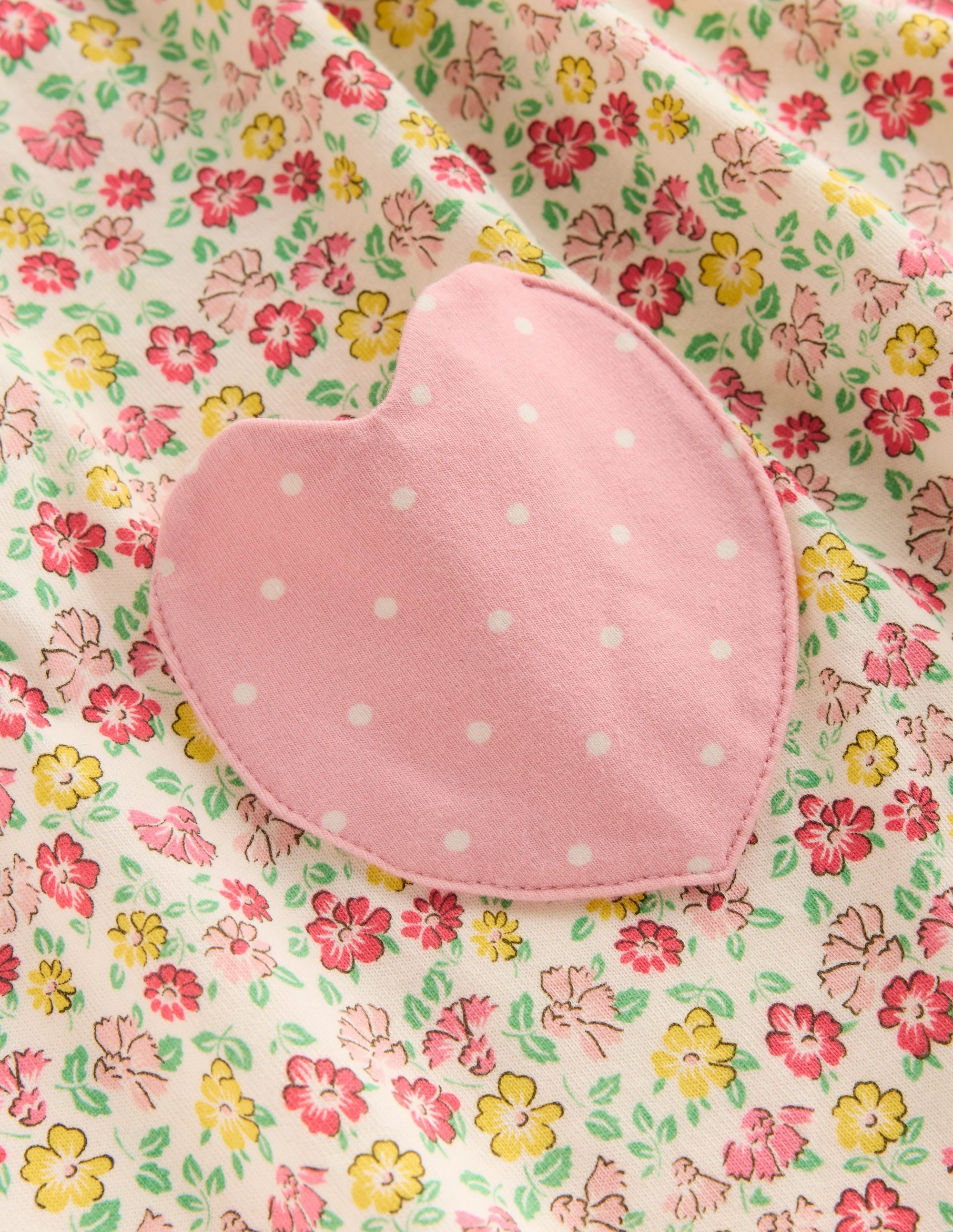 ErgonomicShape Short-sleeved print tunic set-Multi Summer Flowerbed