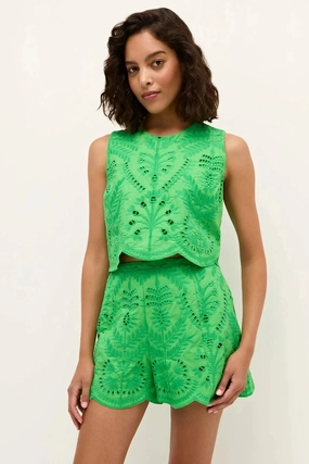 Davis Top Emerald Sporty Tee