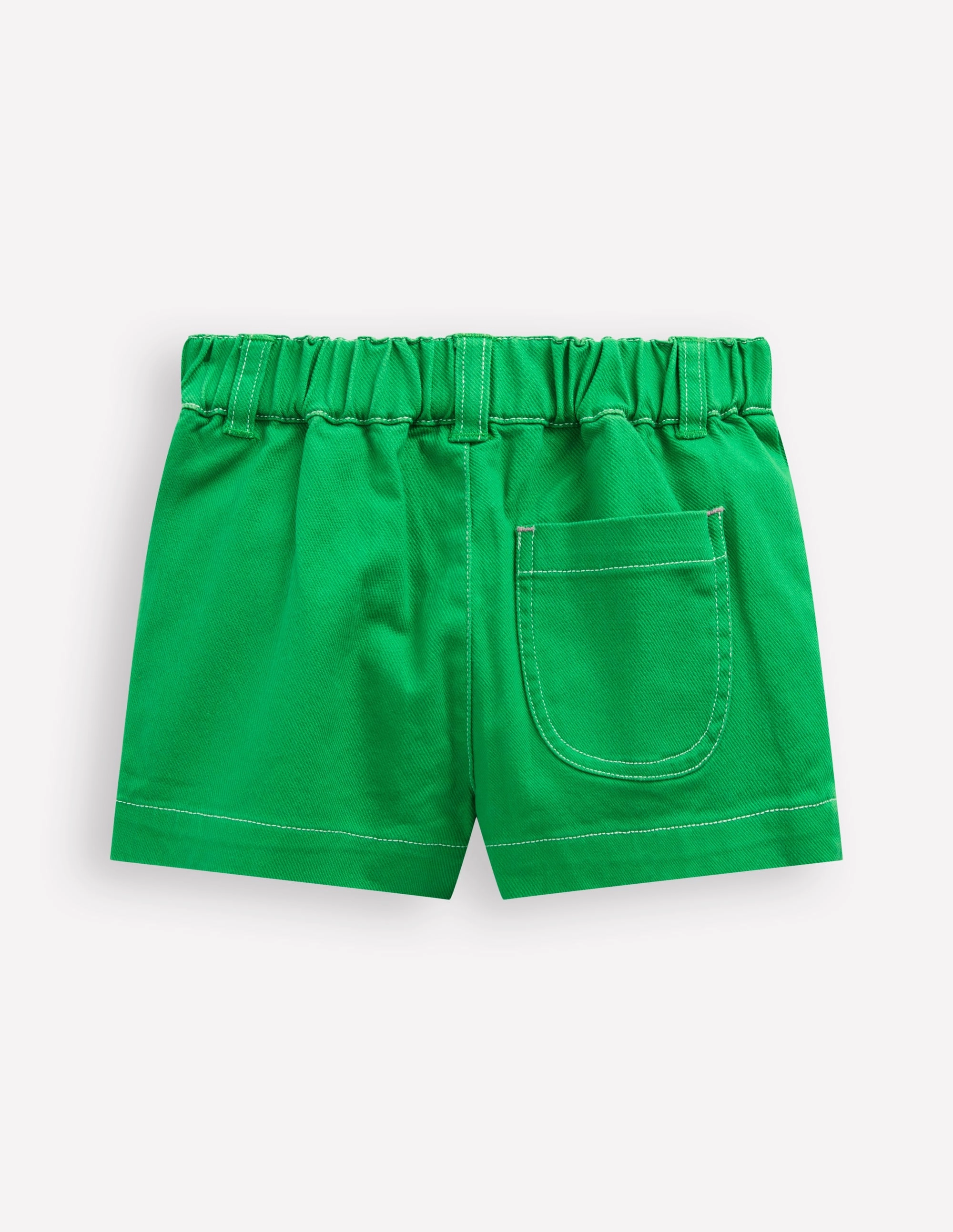 Active Mode Patch Pocket Shorts-Green