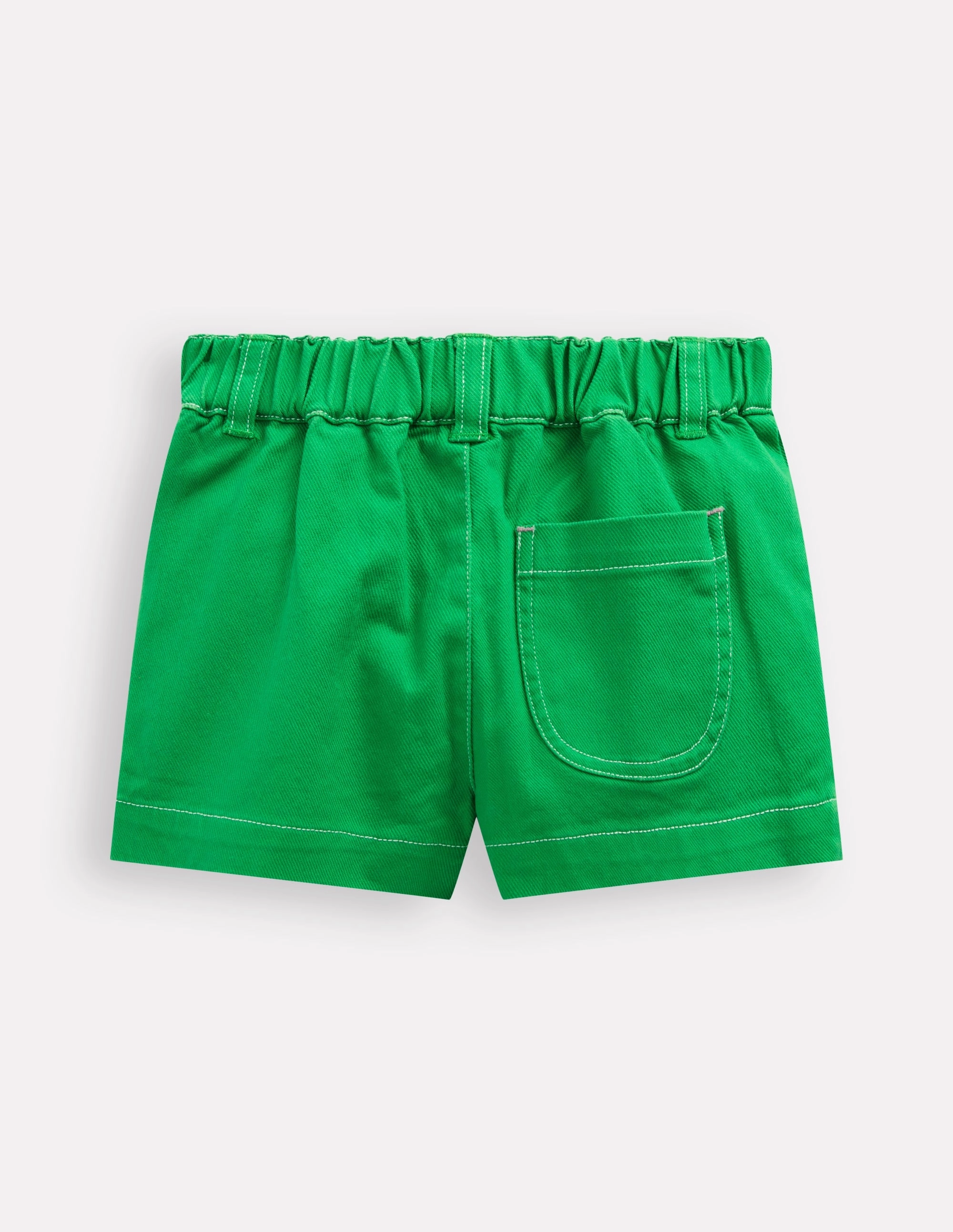 Personalized Patch Pocket Shorts-Green