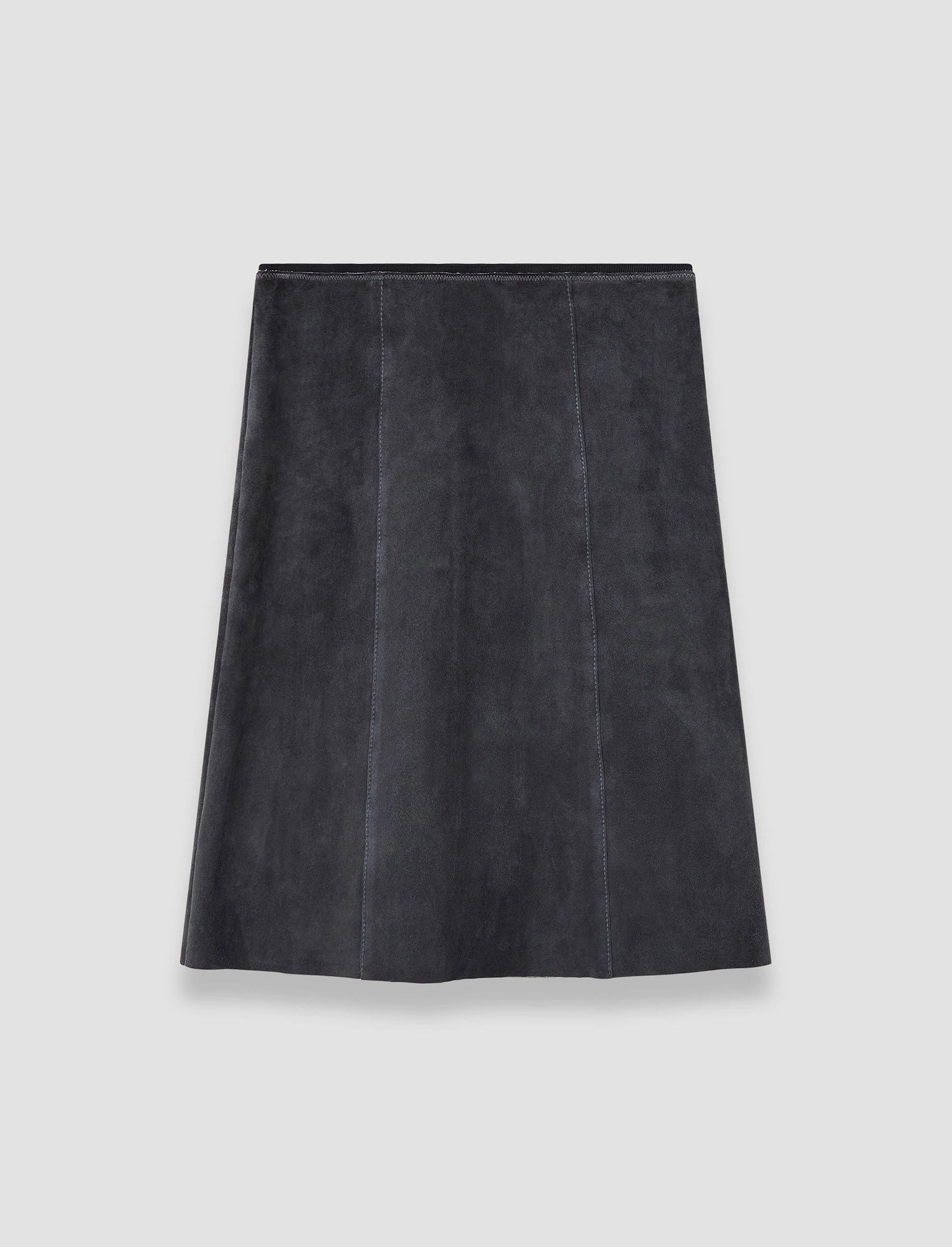 Signature Detail Nicole Suede Stretch Skirt