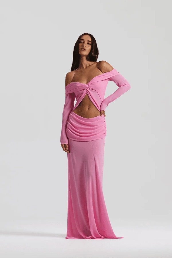 Moment Glow Emily Gown Candy Pink