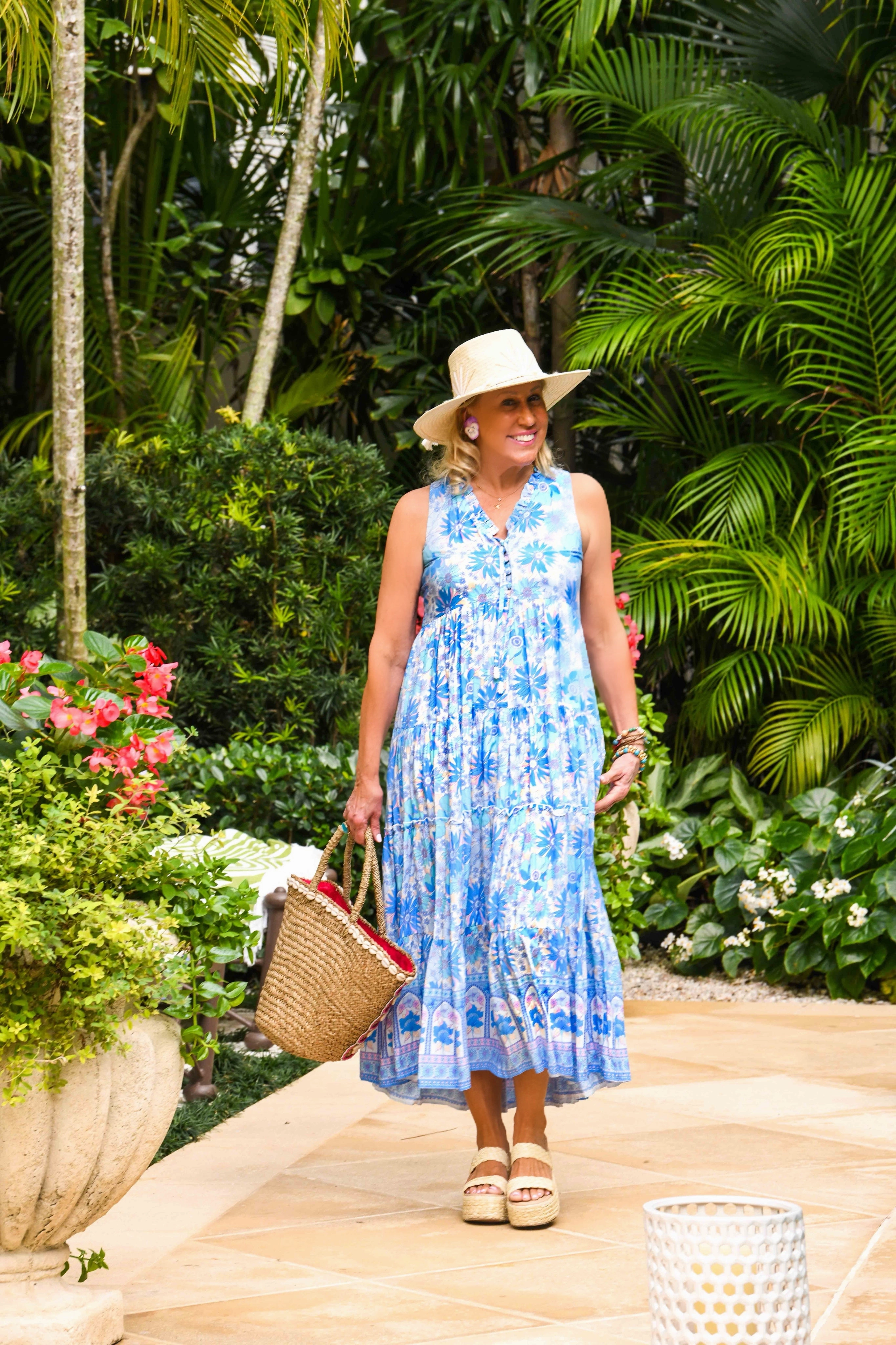 Minimalist Fit Neutral Mood Kaia Dress Long / Blue-Lilac