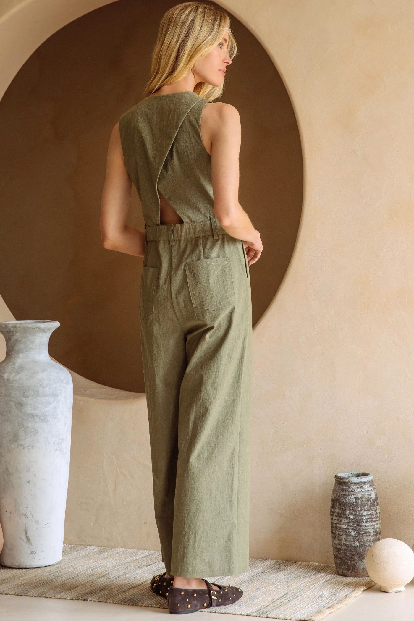 Versatile Festival LEXI BACK CUTOUT JUMPSUIT