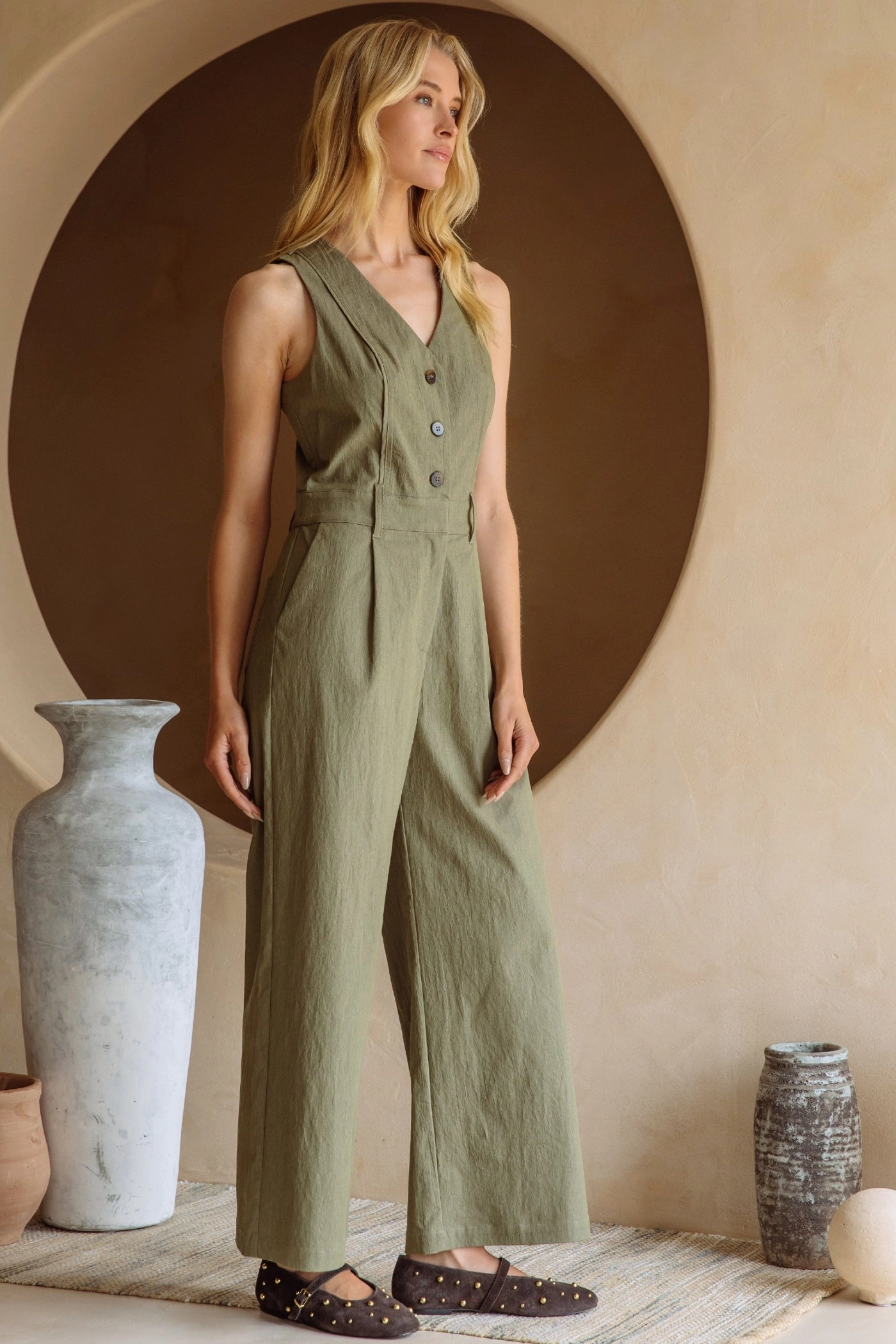 Trendy Wedding LEXI BACK CUTOUT JUMPSUIT