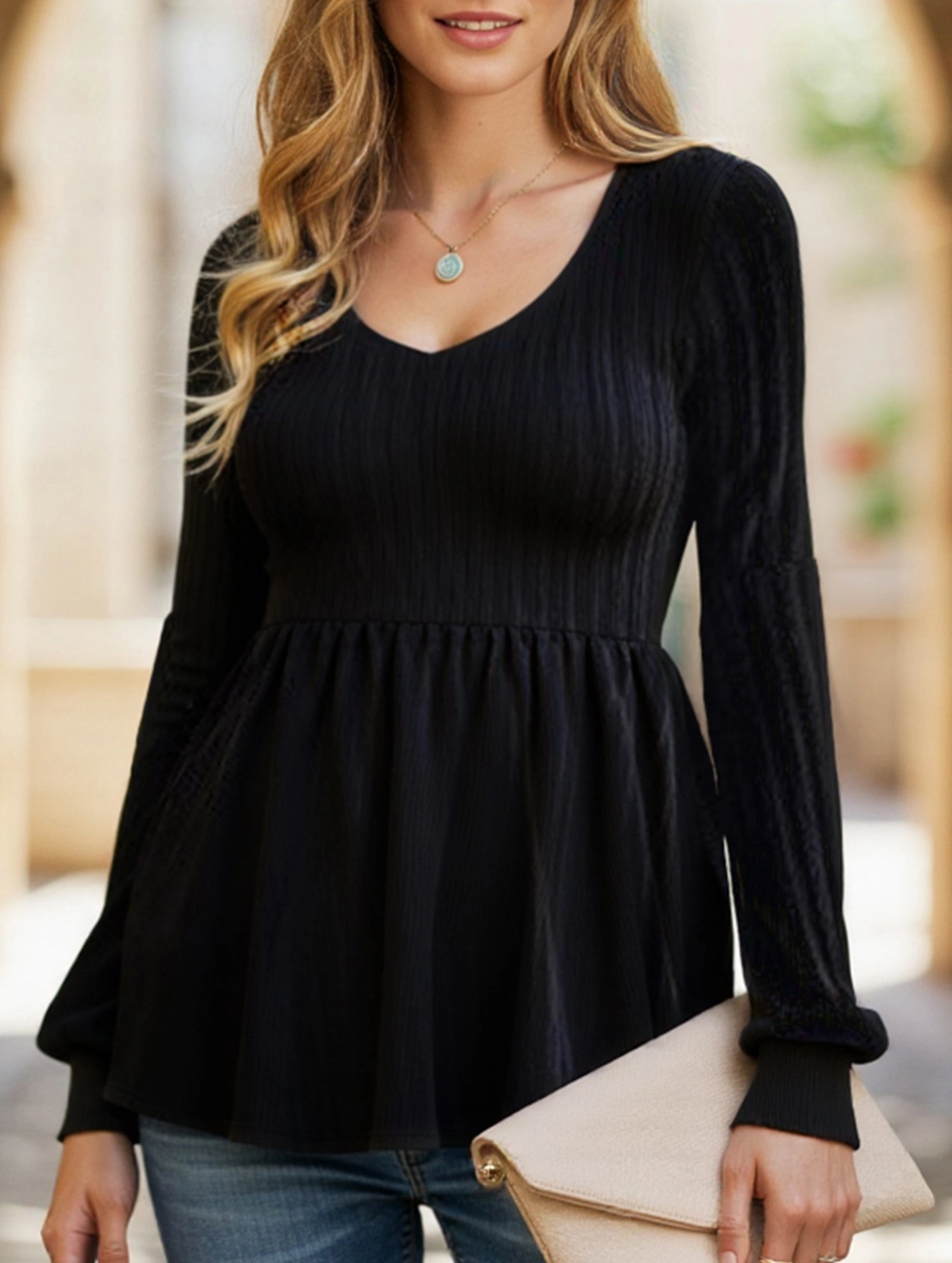 Multi Directional Mobility Loose and slim round neck oversized T-shirt