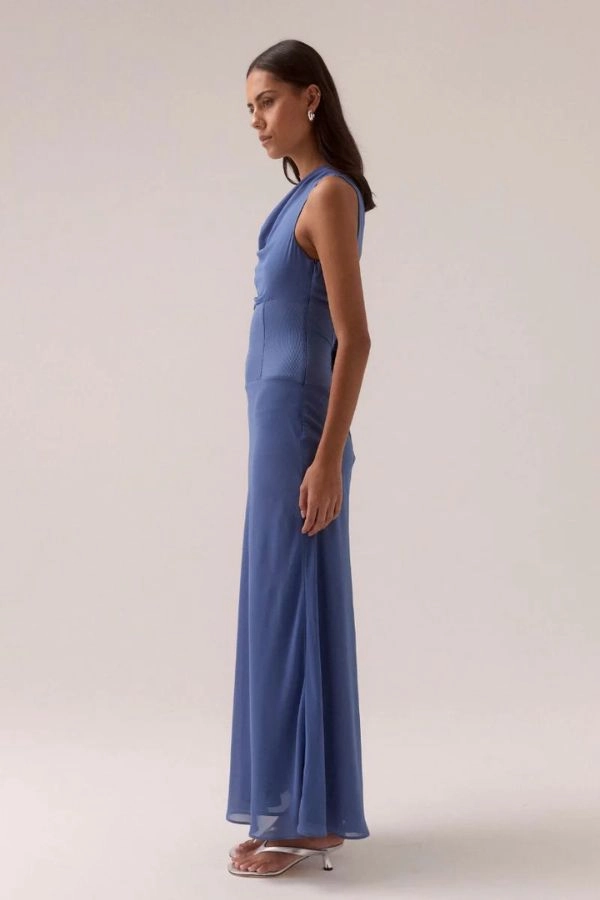 Easy Match Celebration Wear Ada Dress Dusk Blue