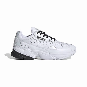 Torsional Stability Frame Comfort Grip ADIDAS FV3413 FALCON WMN`S (Medium) White/Back/White Mesh/Leather Lifestyle Shoes