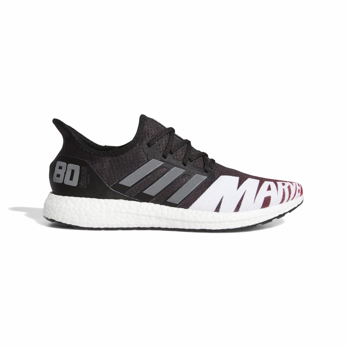 ADIDAS FY3005 AM4 MARVEL 80 VOL. 1 MN'S (Medium) Black/Red Textile Running Shoes Commute Light Impact Resistant Heel