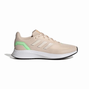 Shock Diffusing Plate ADIDAS GV9573 RUNFALCON 2.0 WMN'S (Medium) Orange/Orange/Green Mesh Running Shoes