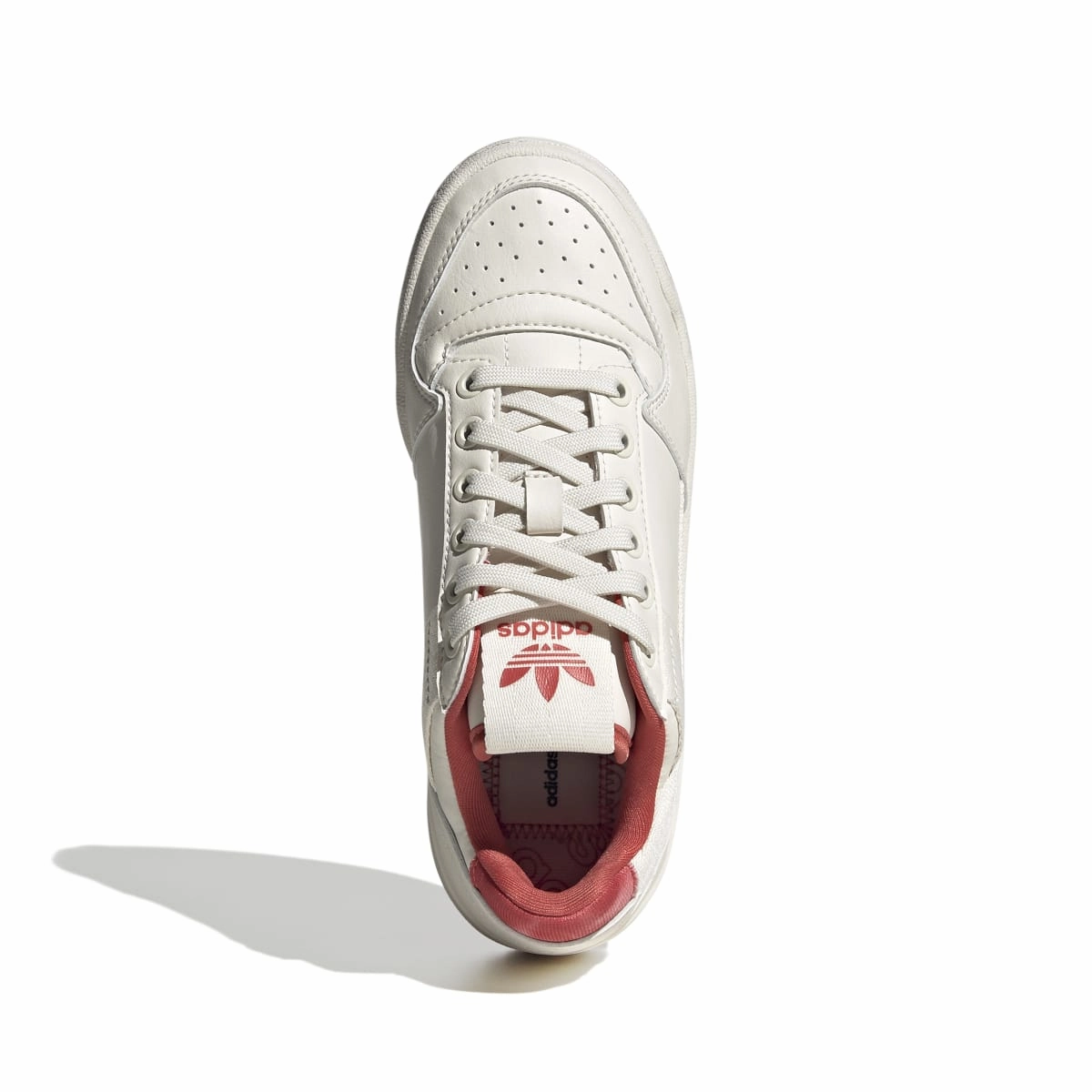 Ventilation holes ADIDAS GX7292 FORUM BOLD JR'S (Medium) White/White/Red Synthetic Lifestyle Shoes