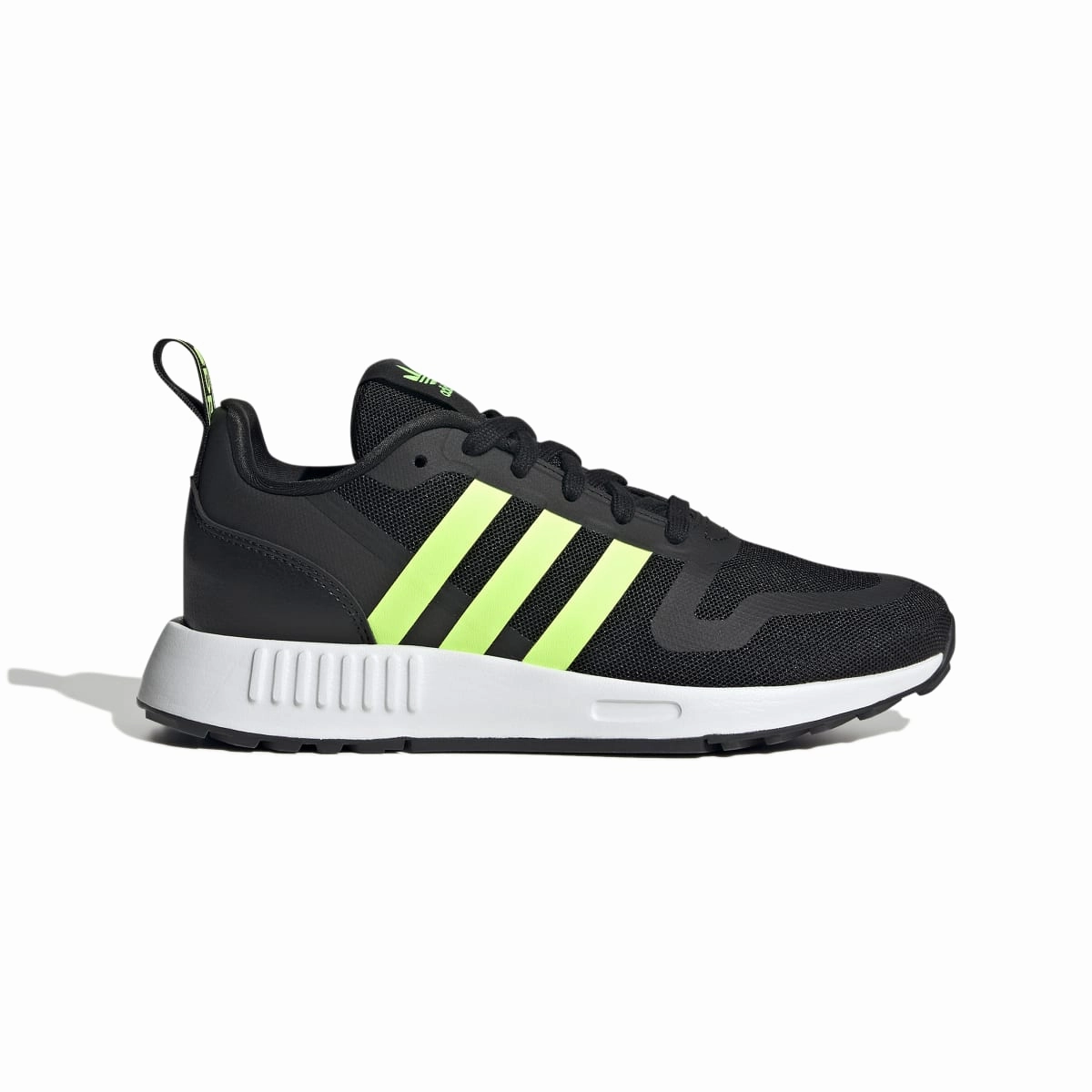 ADIDAS GY3779 MULTIX JR'S (Medium) Black/Green/White Mesh-Textile Running Shoes Wide Toe Box Option Sport Edge
