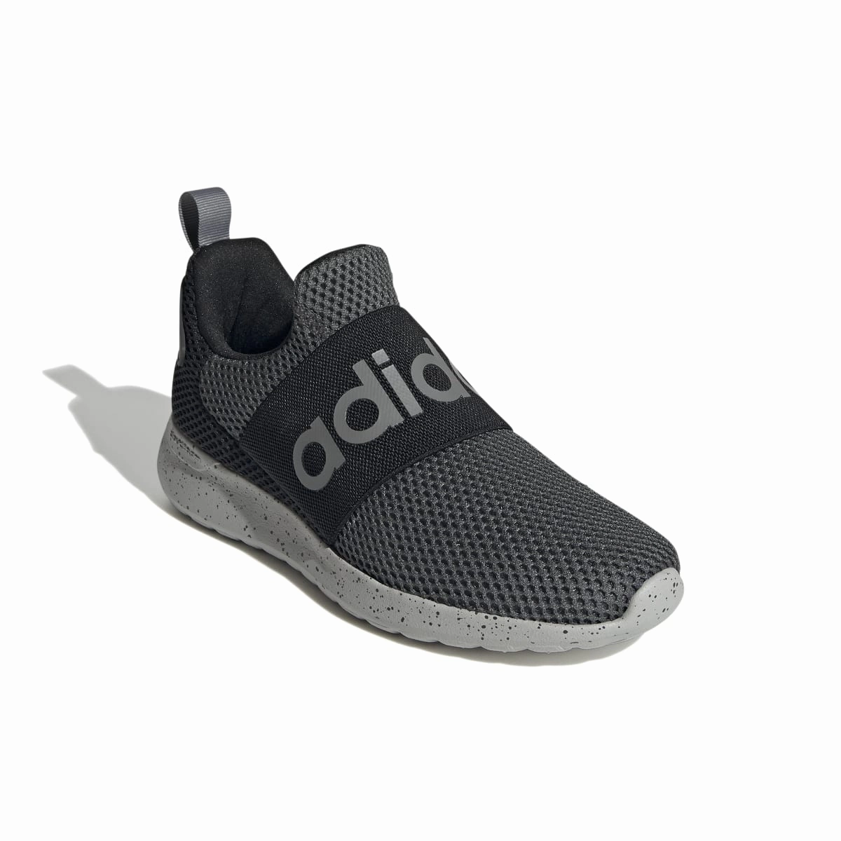 Surf Step ADIDAS Q47208 LITE RACER ADAPT 4.0 K JR'S (Medium) Grey/Grey/Black Mesh Running Shoes