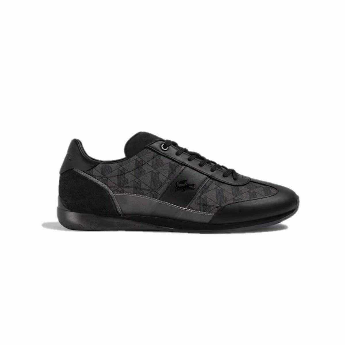LACOSTE 7-45CMA0013231 ANGULAR JQ MN'S (Medium) Black/Grey Textile, Leather & Synthetic Lifestyle Shoes Thermal Insulation Layer