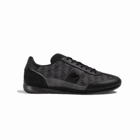 LACOSTE 7-45CMA0013231 ANGULAR JQ MN'S (Medium) Black/Grey Textile, Leather & Synthetic Lifestyle Shoes Thermal Insulation Layer