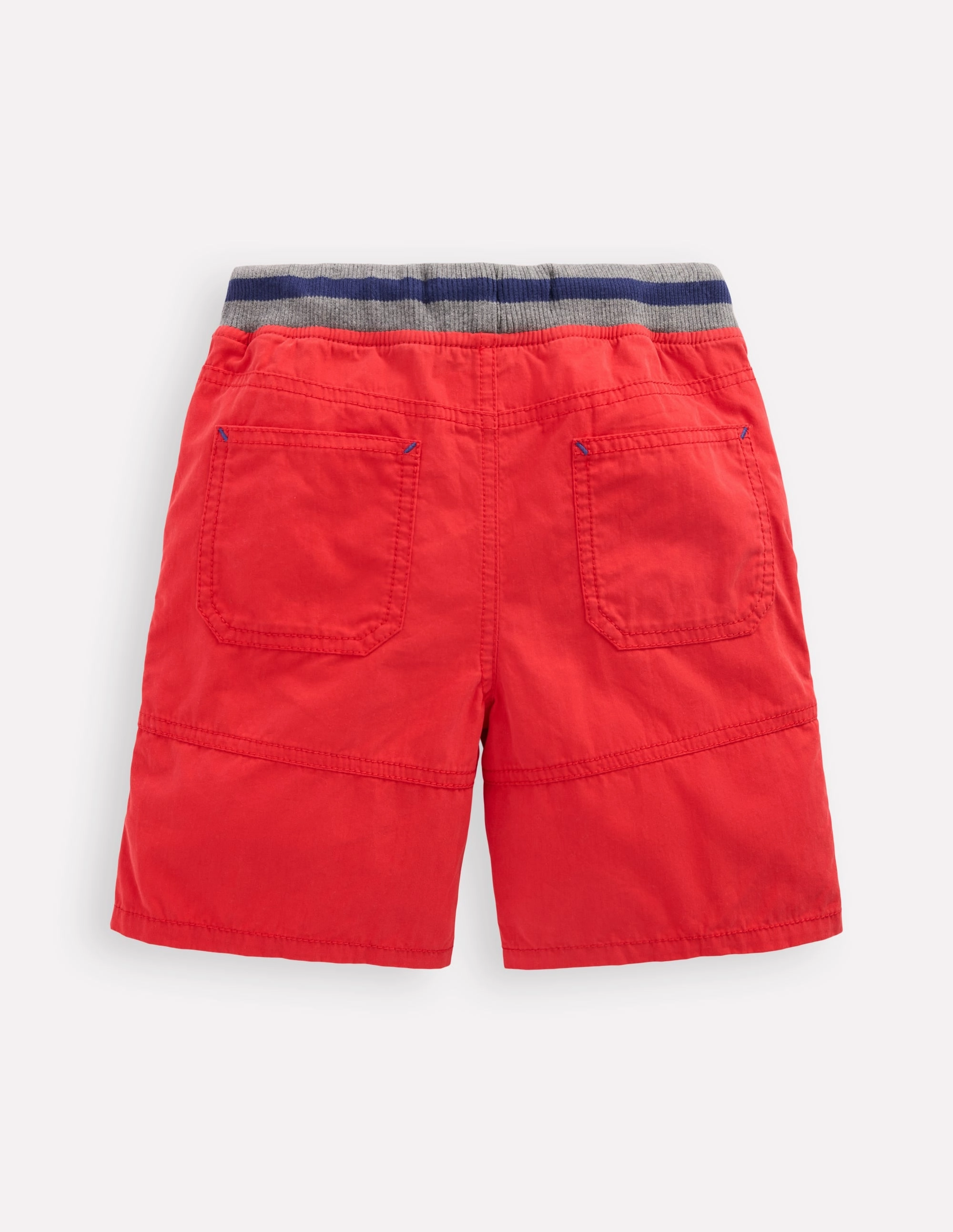 Pocket Reinforcement Adventure Shorts-Poppy Red