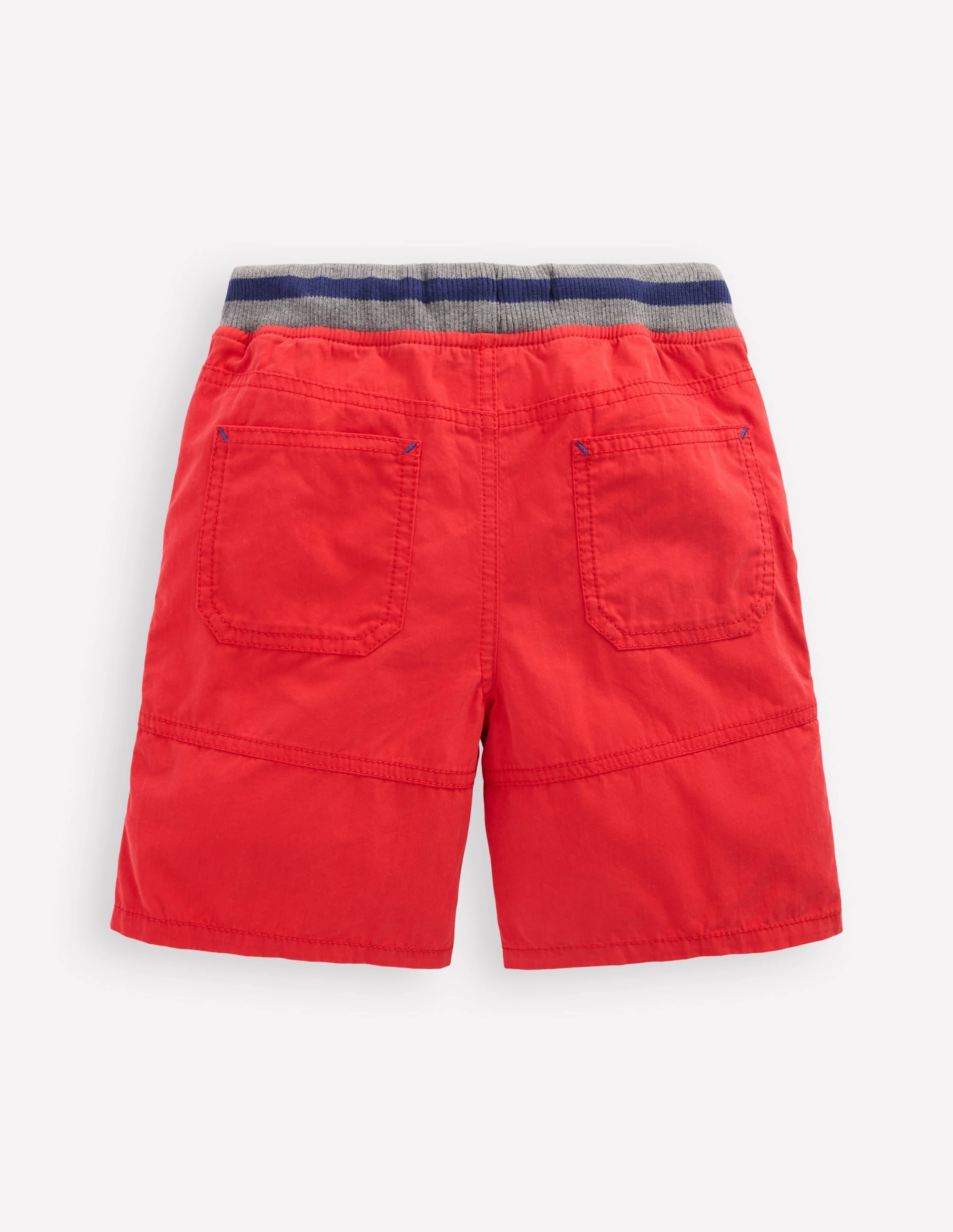 Adventure Shorts-Poppy Red Gusseted Crotch Design