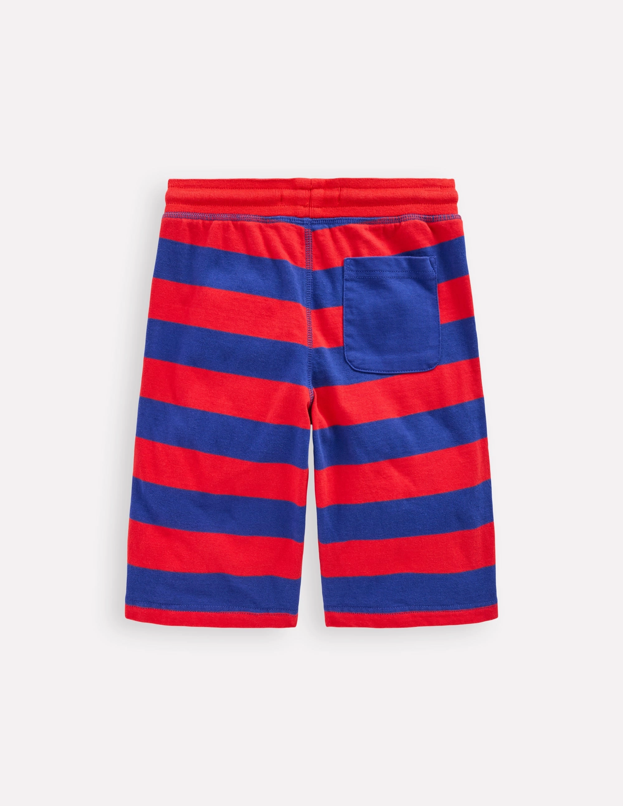 Jersey Baggies-Poppy Red/ Sapphire Blue Sport Fit Stain-Resistant