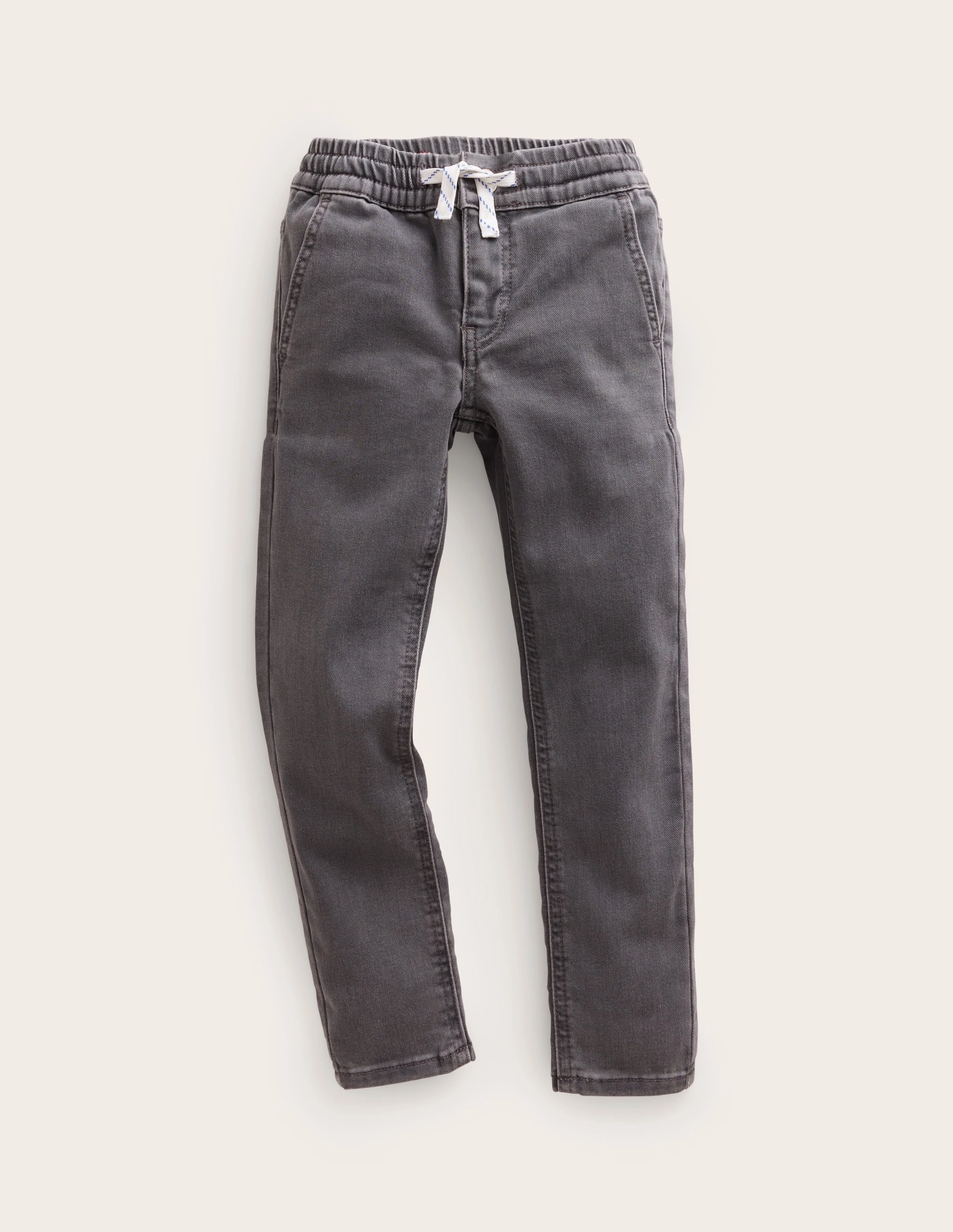 Functional Ease Layered Style Jersey Skinny Jeans-Grey Denim