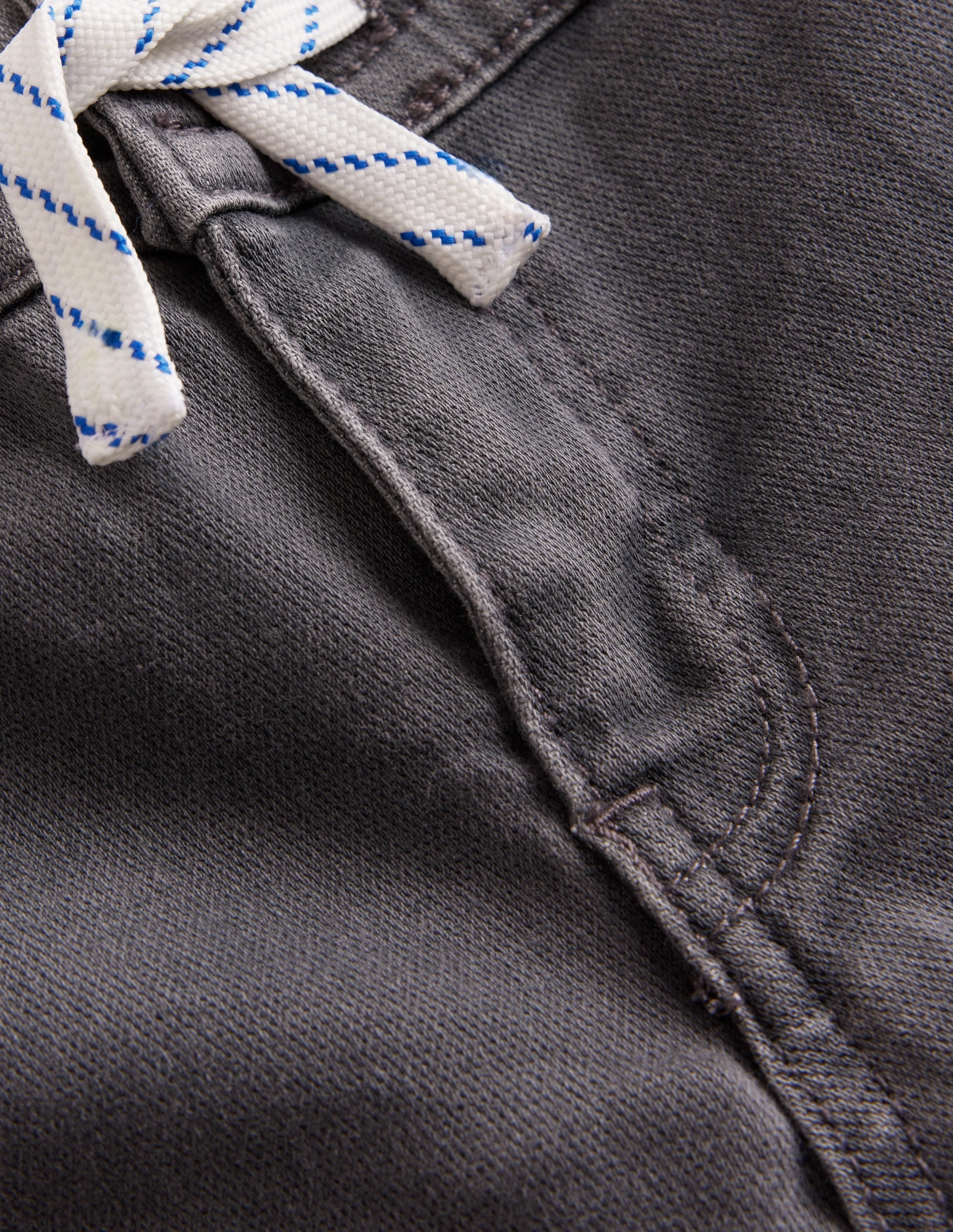 Comfy Ease Jersey Skinny Jeans-Grey Denim