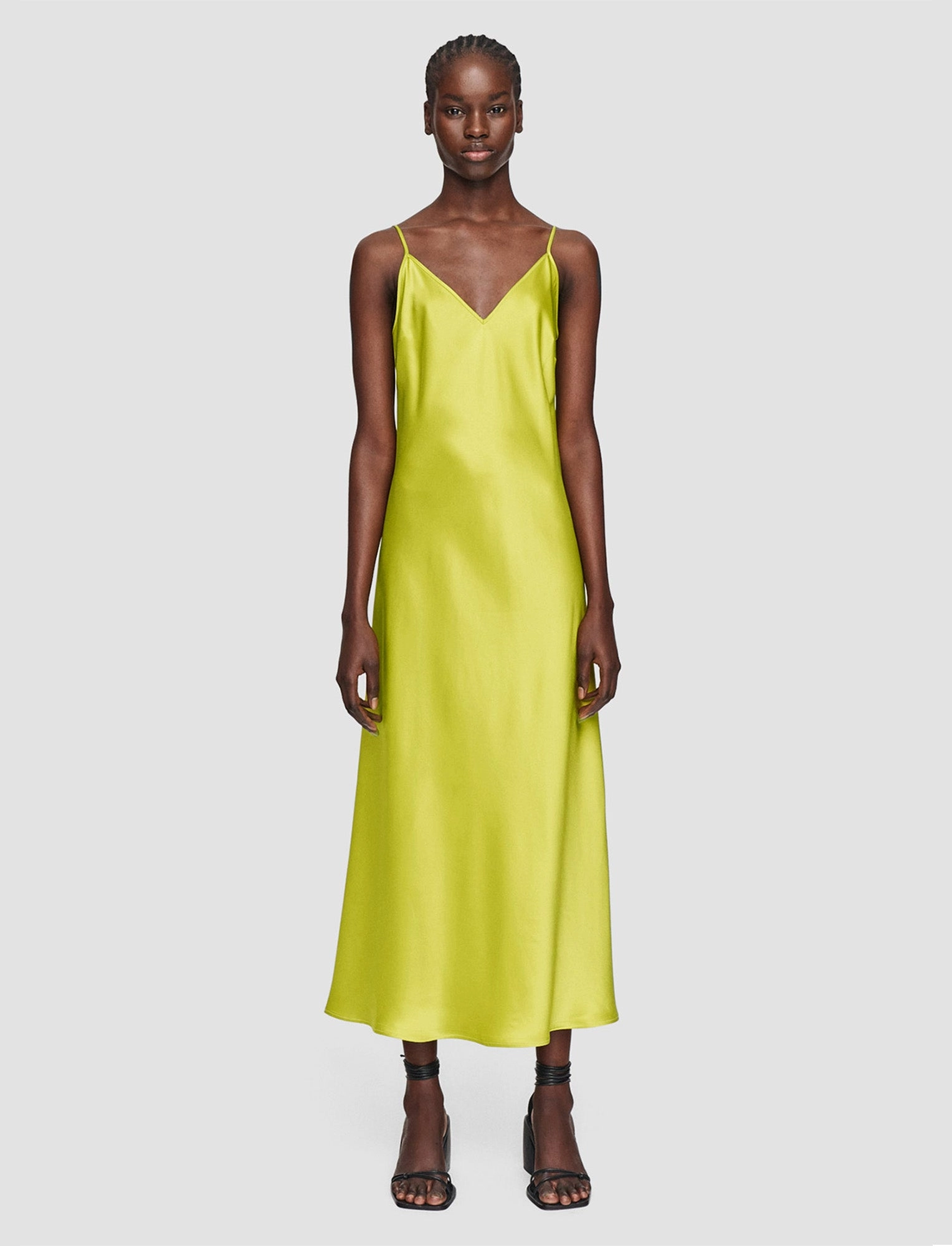 Silk Satin Clea Dress Dream Look Youthful Mood