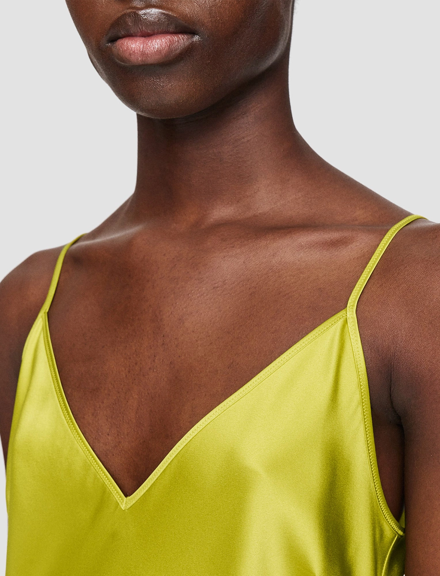 Texture Soft Evening Motion Silk Satin Clea Dress