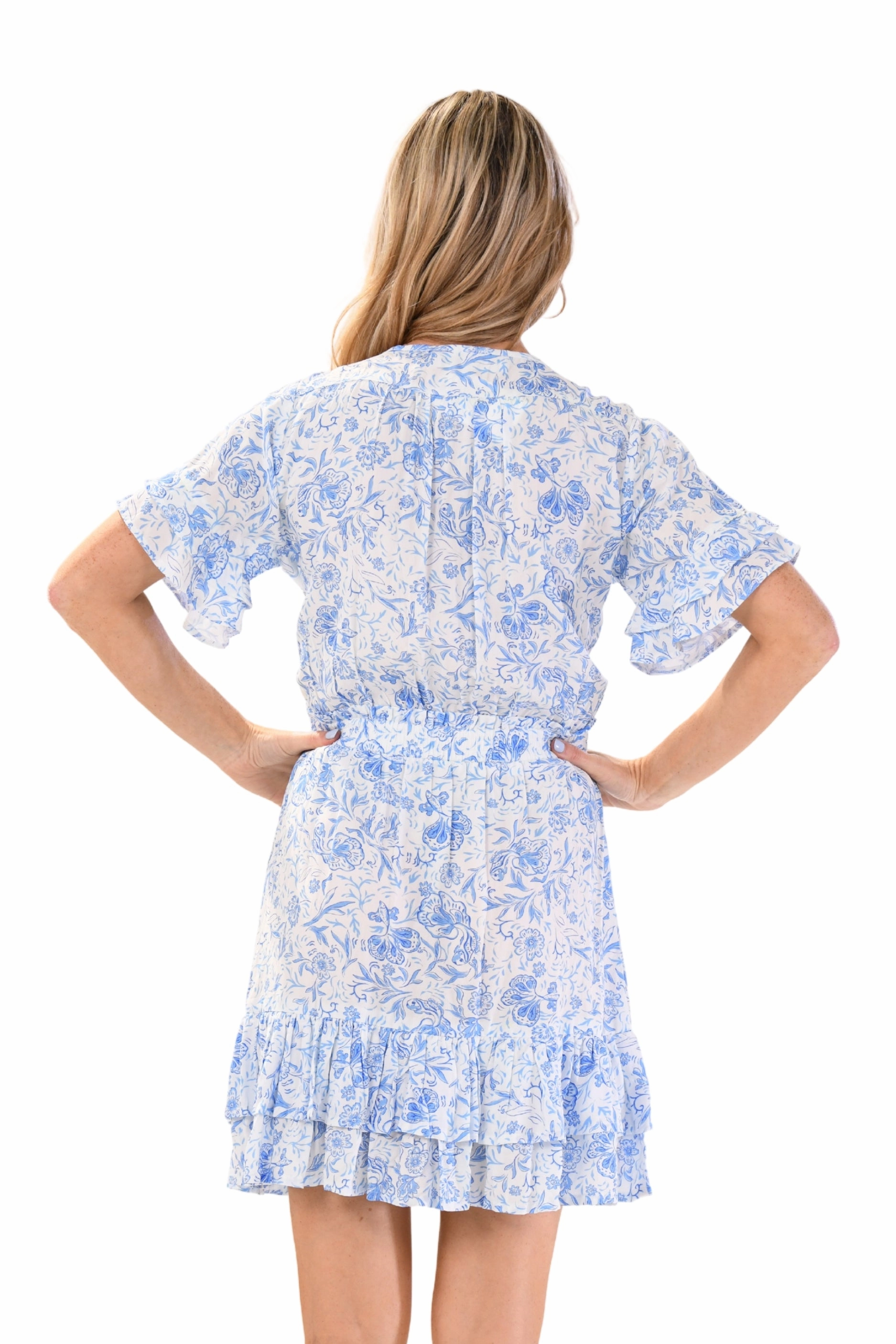 Noble Glow Autumn Mood Courtney Dress / Blue Fish