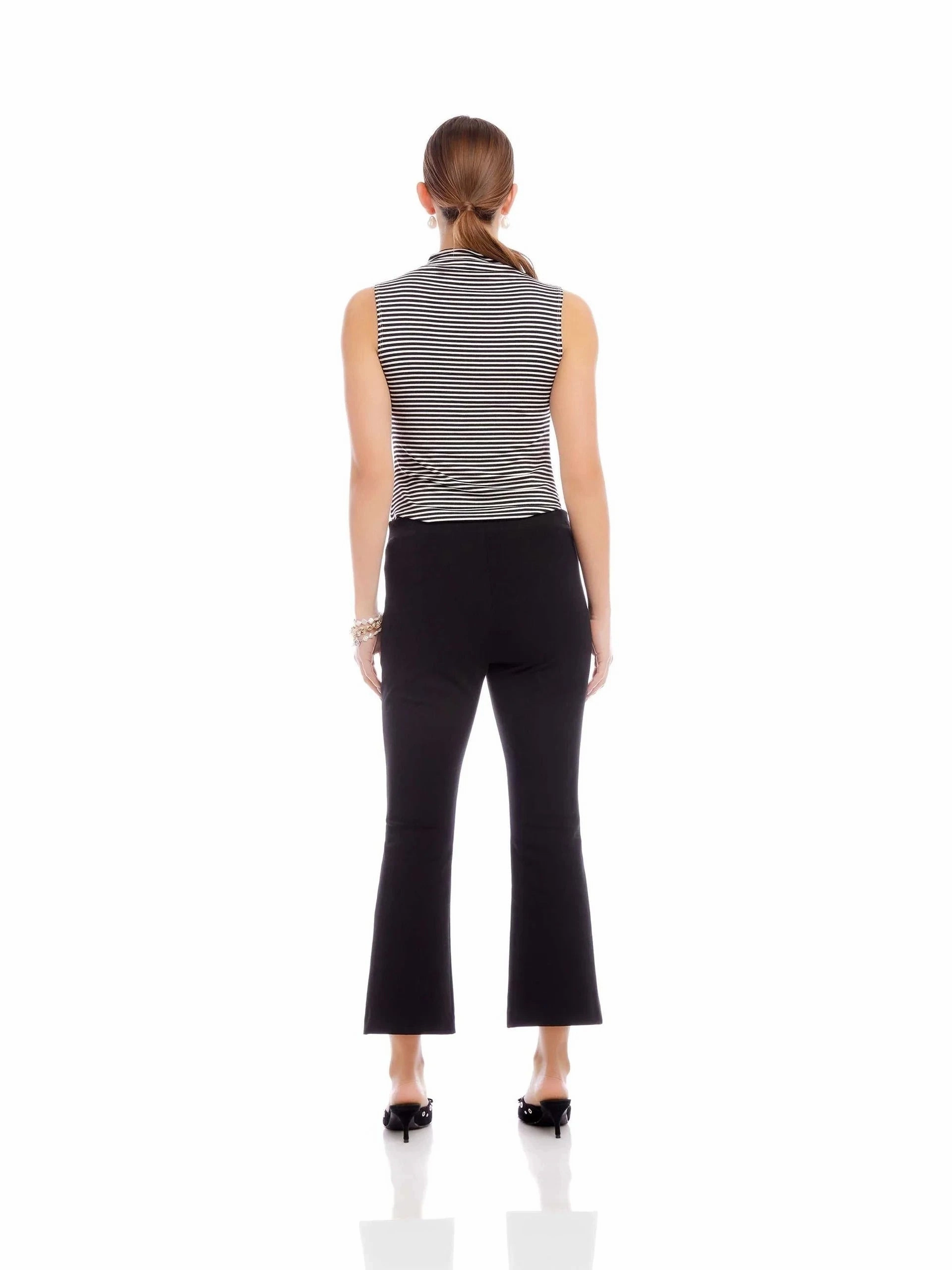 BreathableMaterial Sigourney Pintuck Pants Black