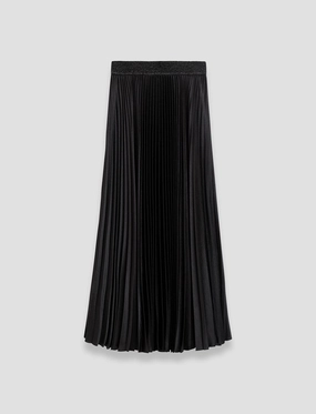 Amelie Pleated Lurex Skirt Collaboration Piece