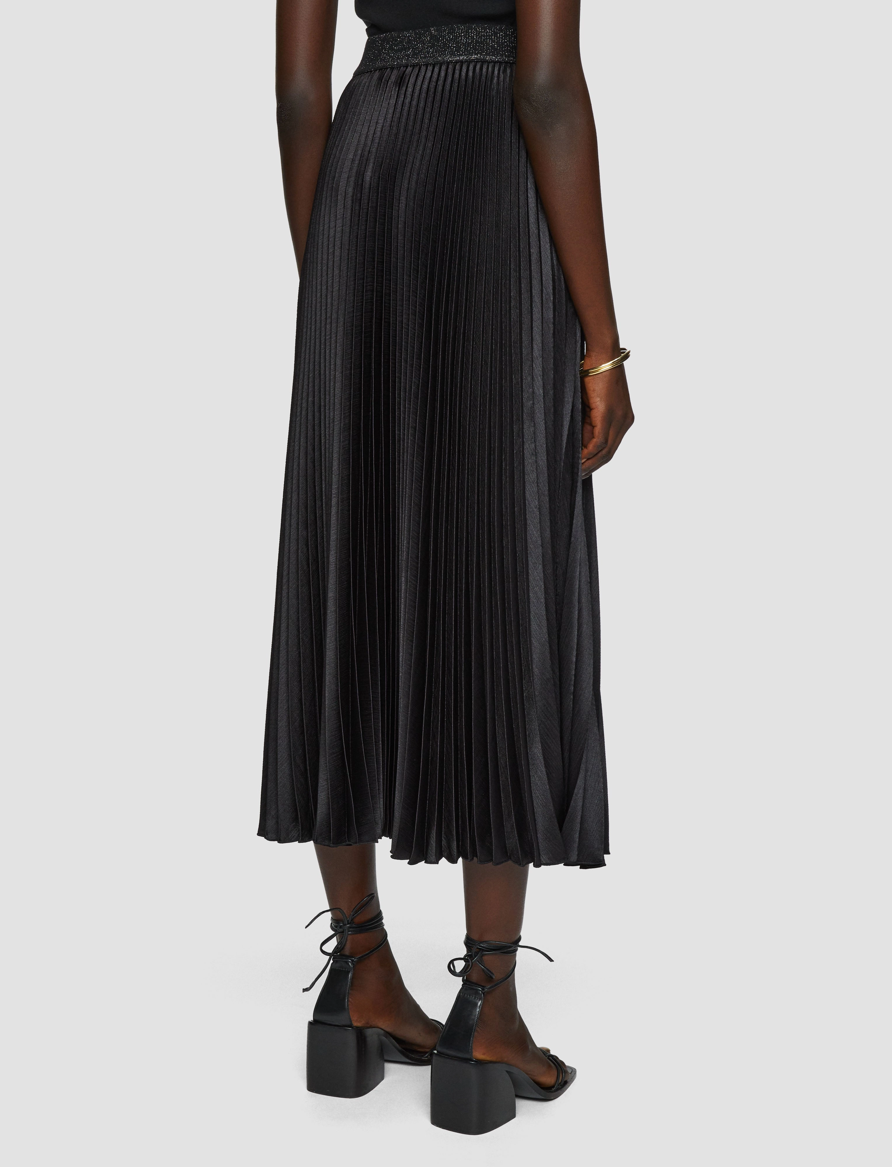 Comfort Mood Amelie Pleated Lurex Skirt