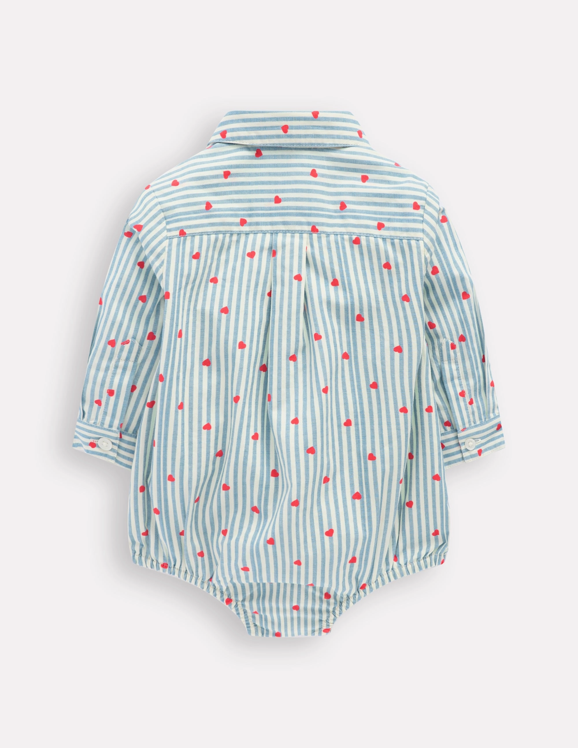 Woven Shirt Body-Ticking Confetti Heart UV Protection AirflowOptimized Design