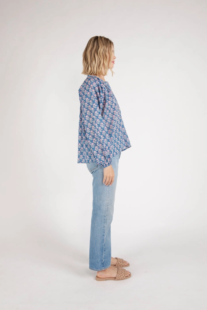 DoubleStitched Hem Bonded Seam Technology SANVI HALF BUTTON DOWN