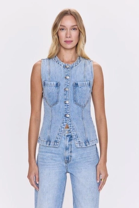 GIA VEST Comfy Style Basic Tee