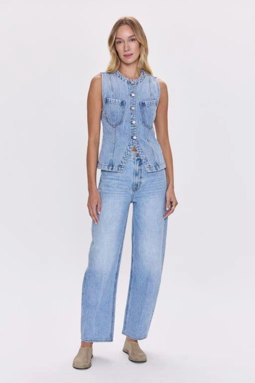 Stretch Blouse Eco Friendly Fabric GIA VEST