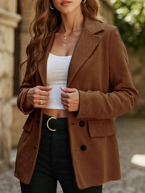 Versatile corduroy blazer FlexibleSole