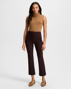 Arte Kick-Flare Pant Dark Currant Seasonal Wear Fitted Style
