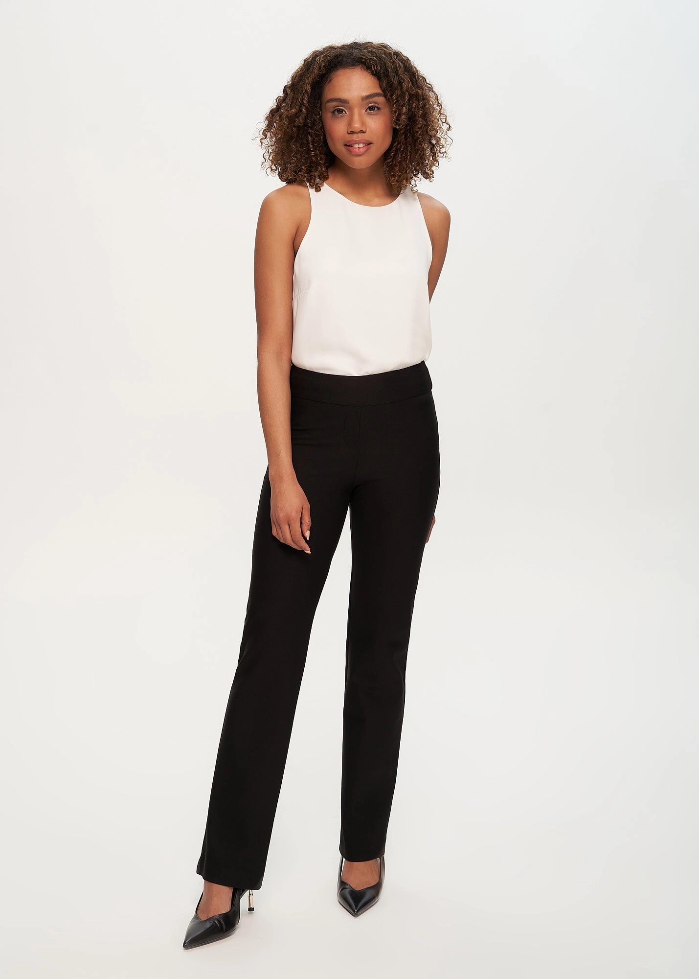QuickReleaseFastenings Easy Wear Ashley Ponte Wide Leg Pant