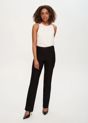 QuickReleaseFastenings Easy Wear Ashley Ponte Wide Leg Pant