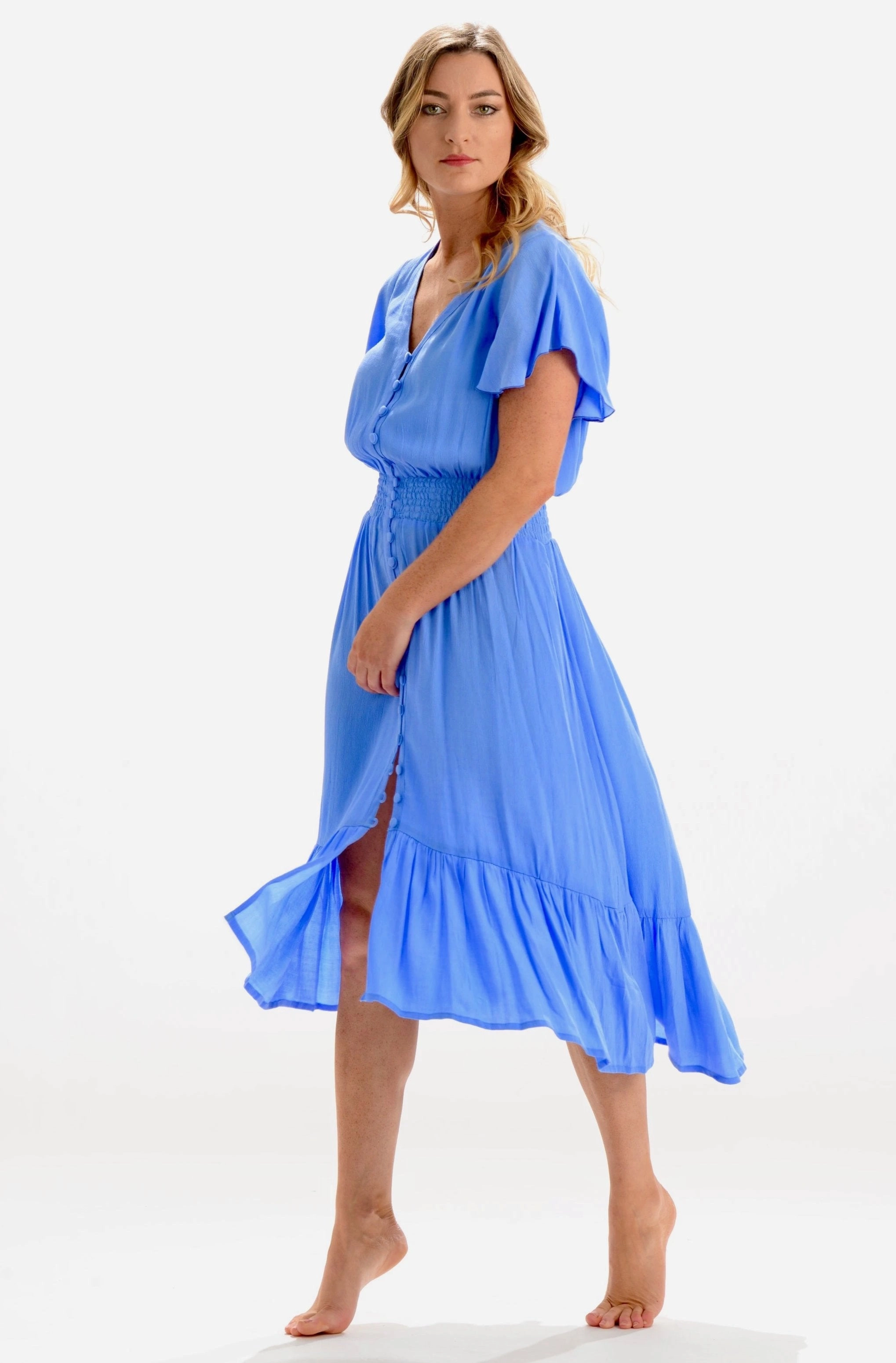 Classic and Chic Ava Dress / Periwinkle