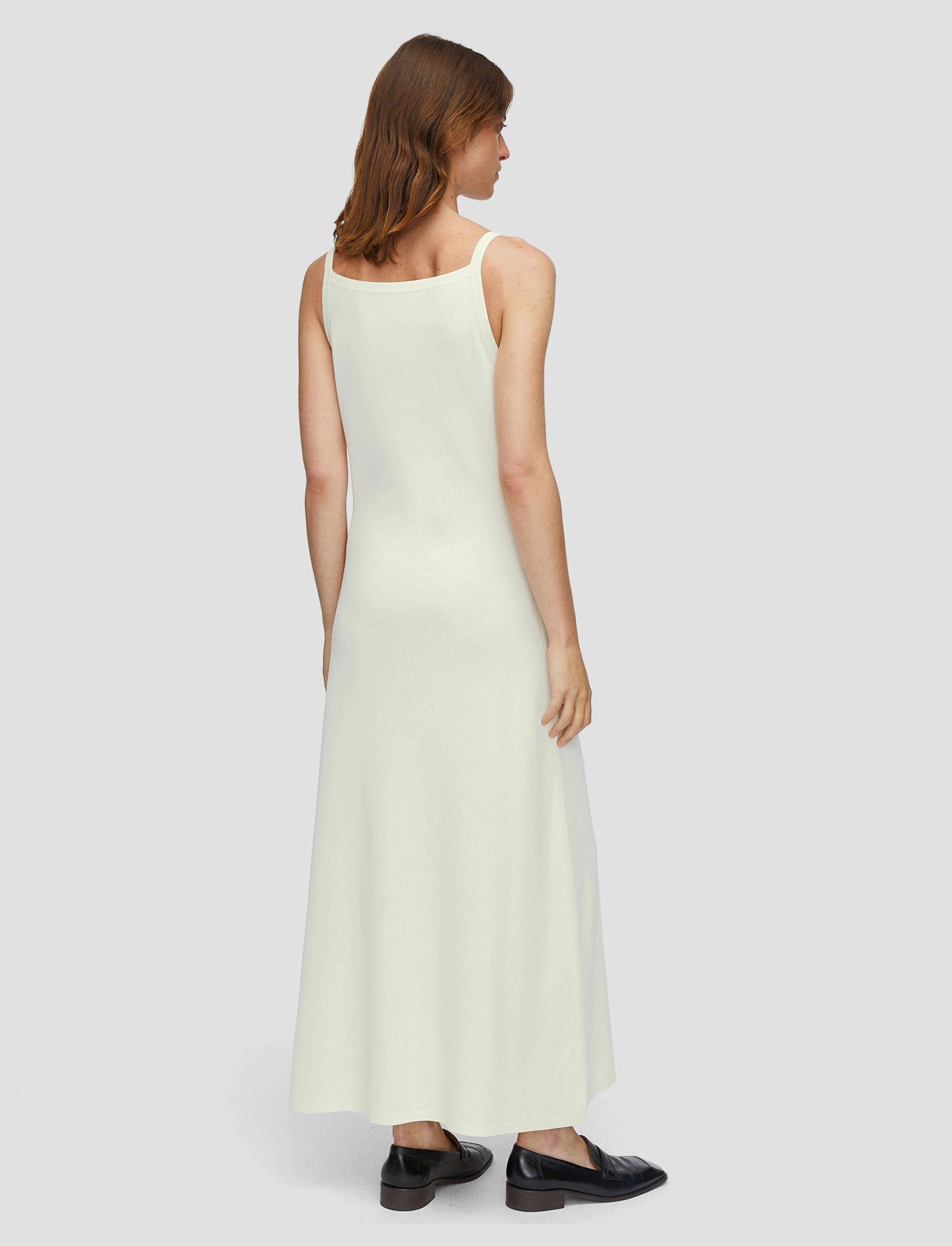 Viscose Knit Stretch Dress Calm Tone Clean Grace