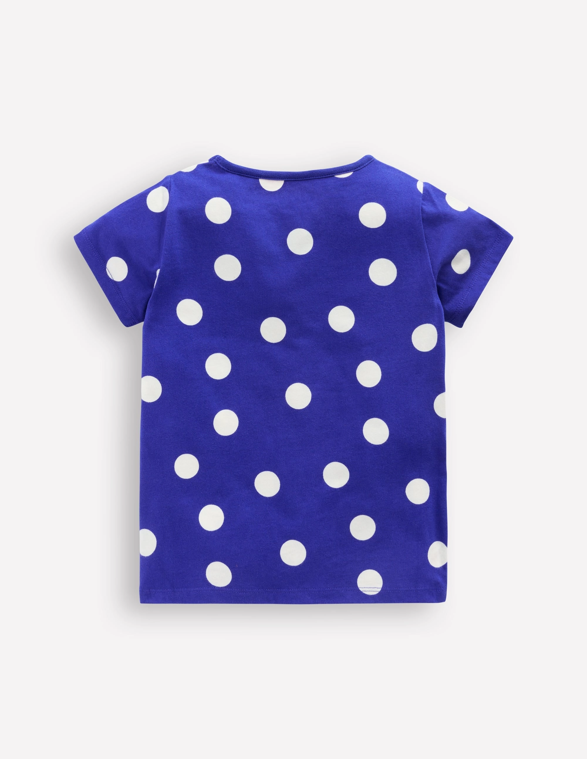 AllDaySoftness Bay Boucle T-Shirt-Bright Blue Spotty Cats