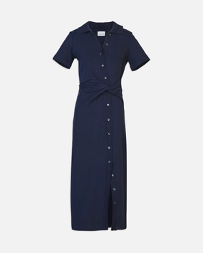 Simple Elegance Short Sleeve Ellicot Dress