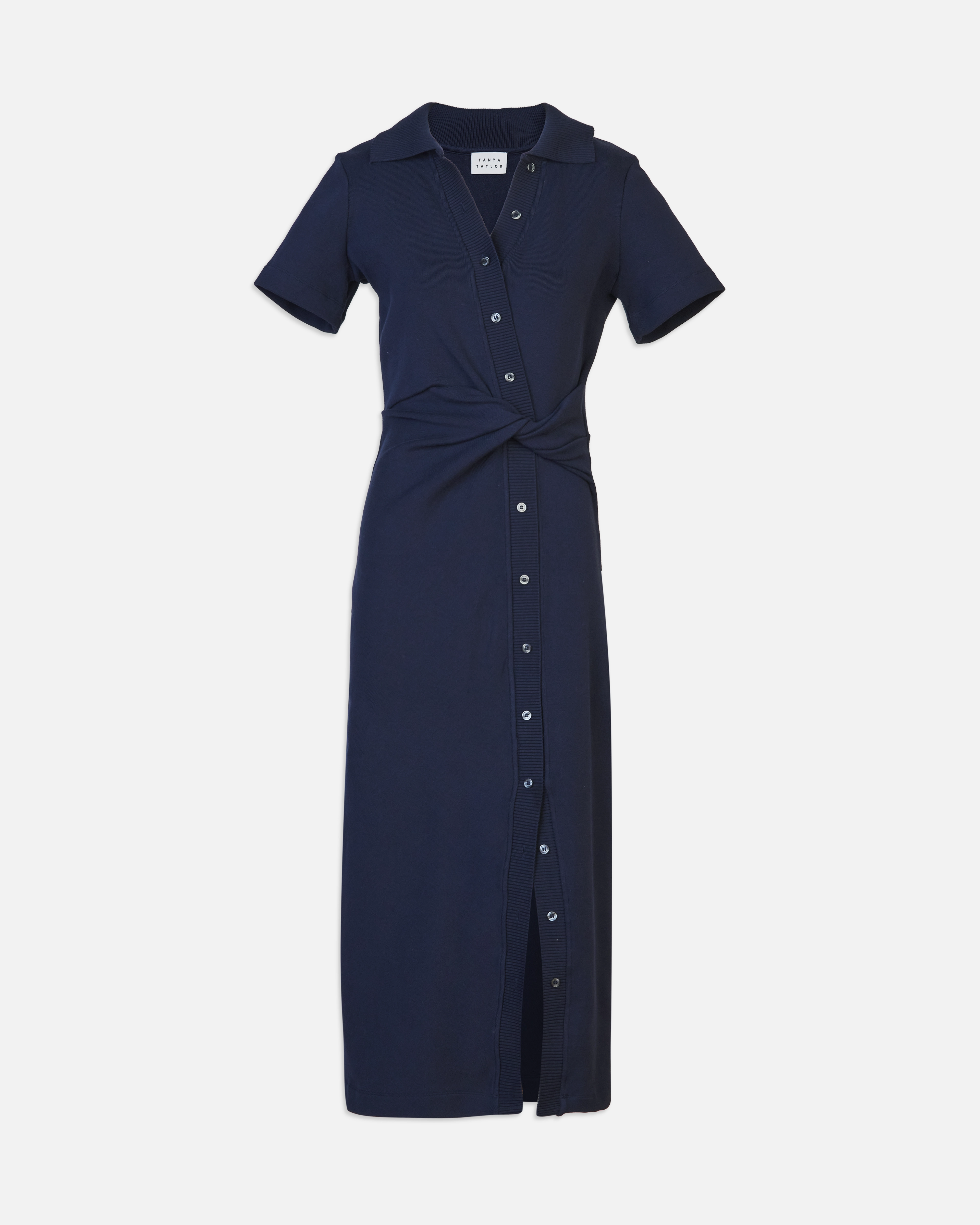 Simple Elegance Short Sleeve Ellicot Dress