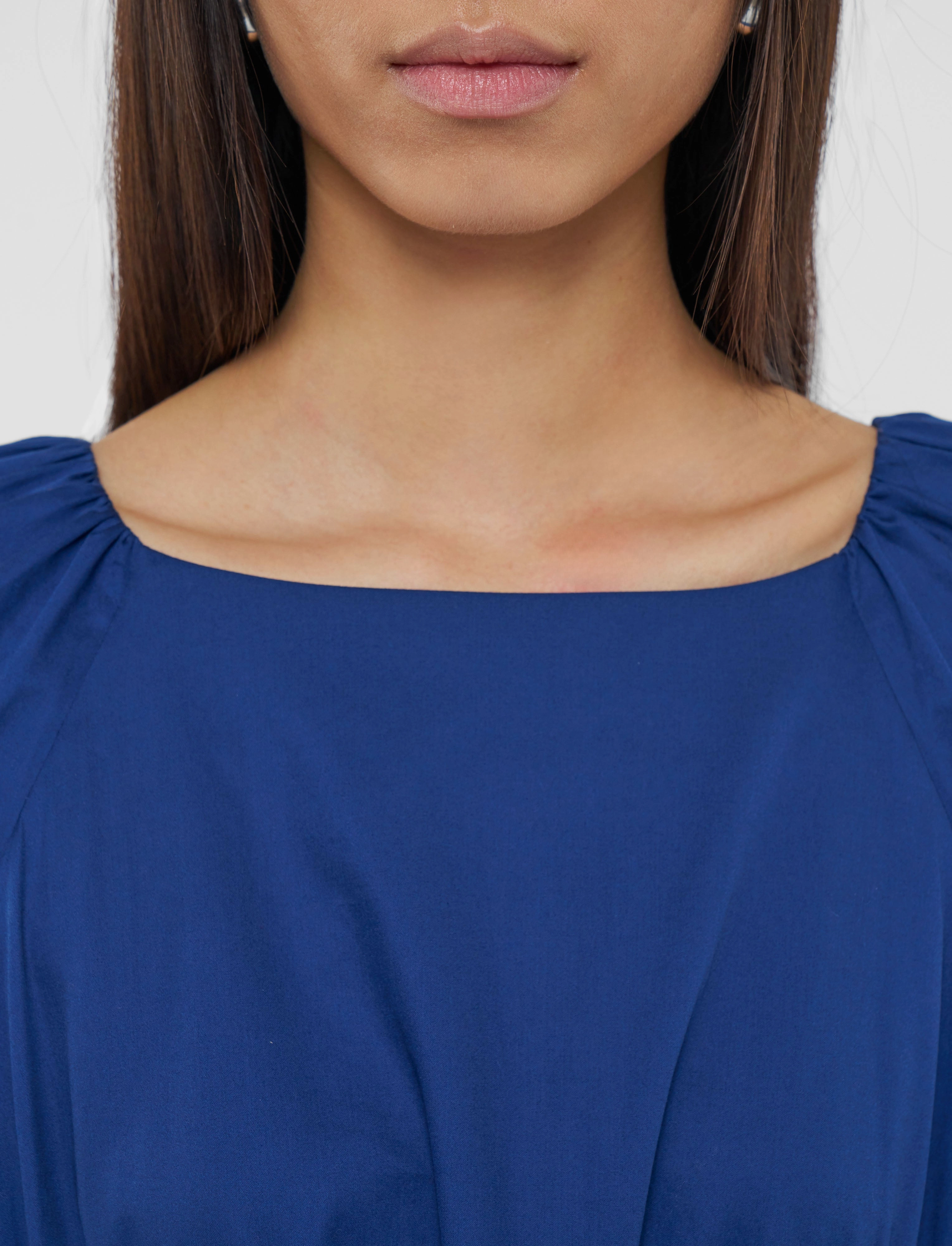 Bellan Cotton Sateen Dress Farm Scene