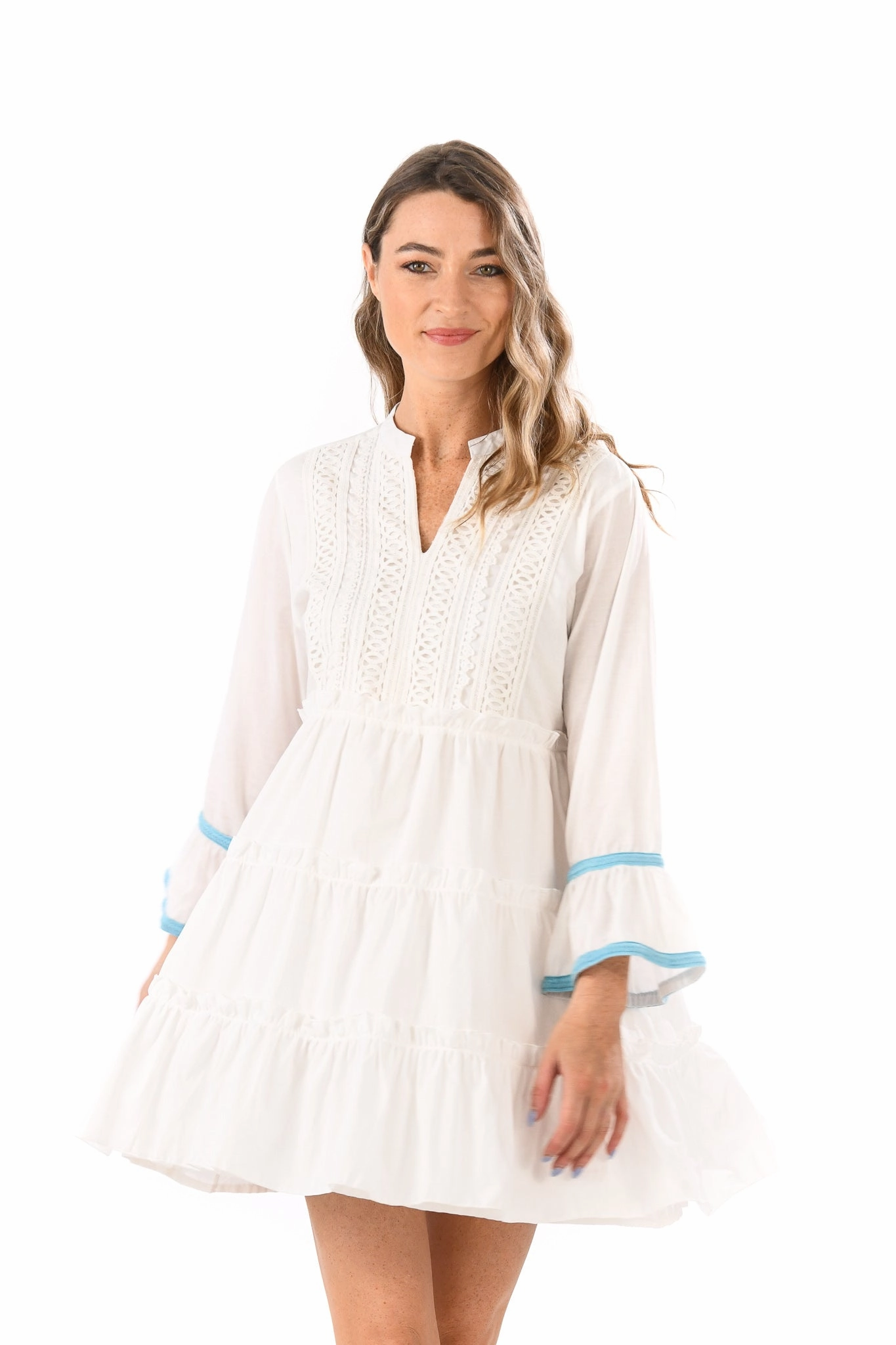 Smart and Stylish Belle Dress / White