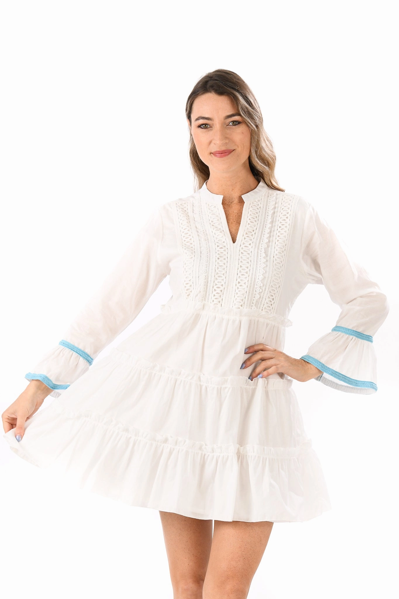 Relax Draping Belle Dress / White