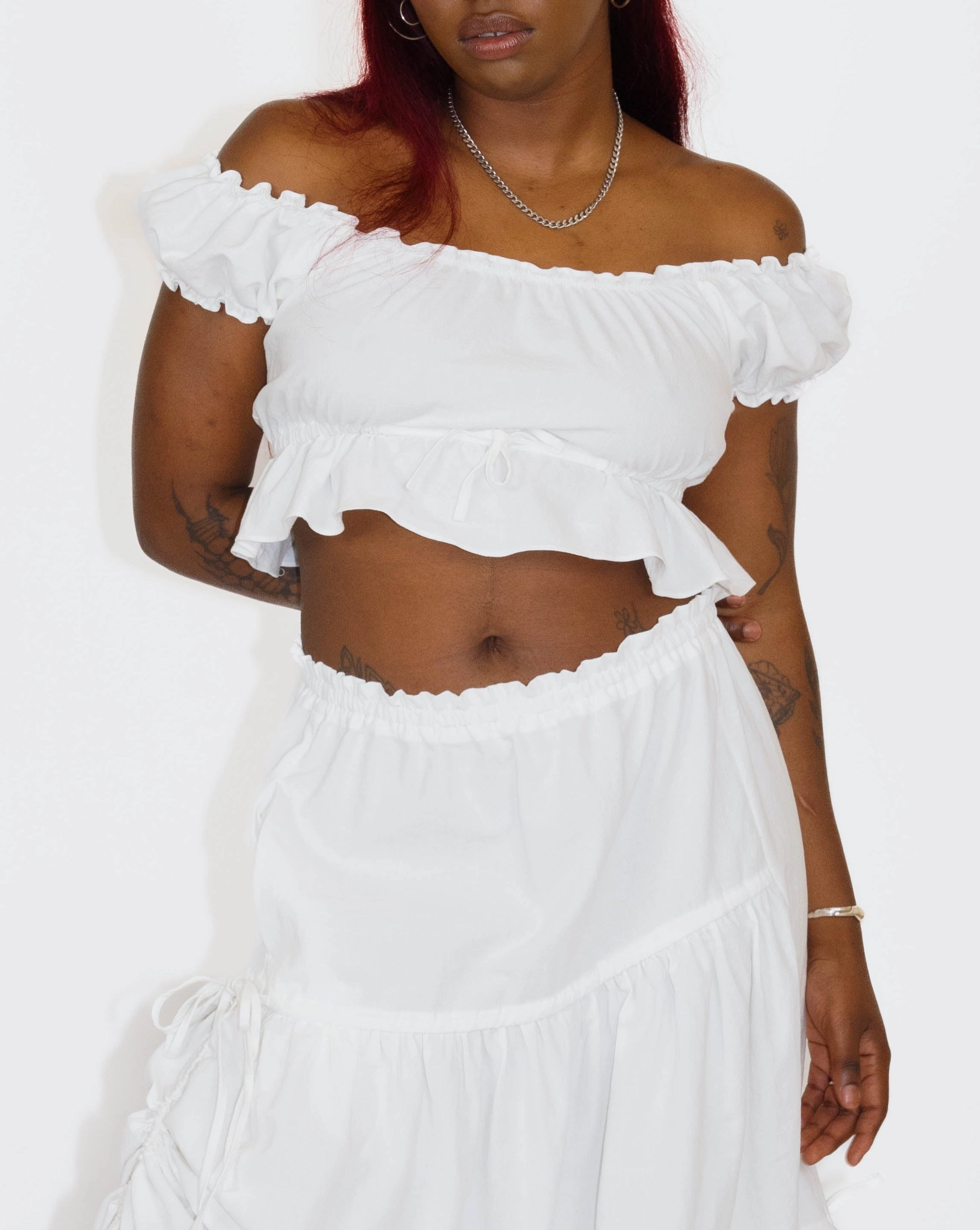 Elasticated Hem Bellini Top